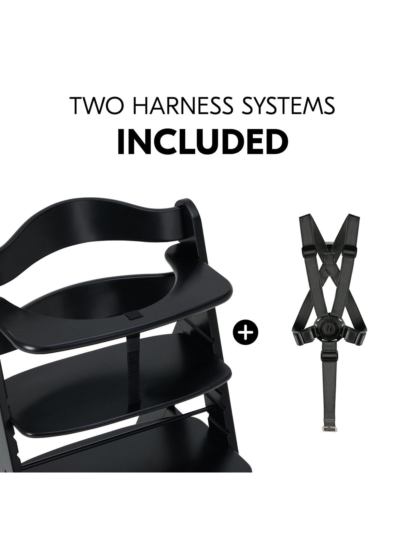 Image 7 of 7 of Hauck Alpha+ Wooden Highchair - Black