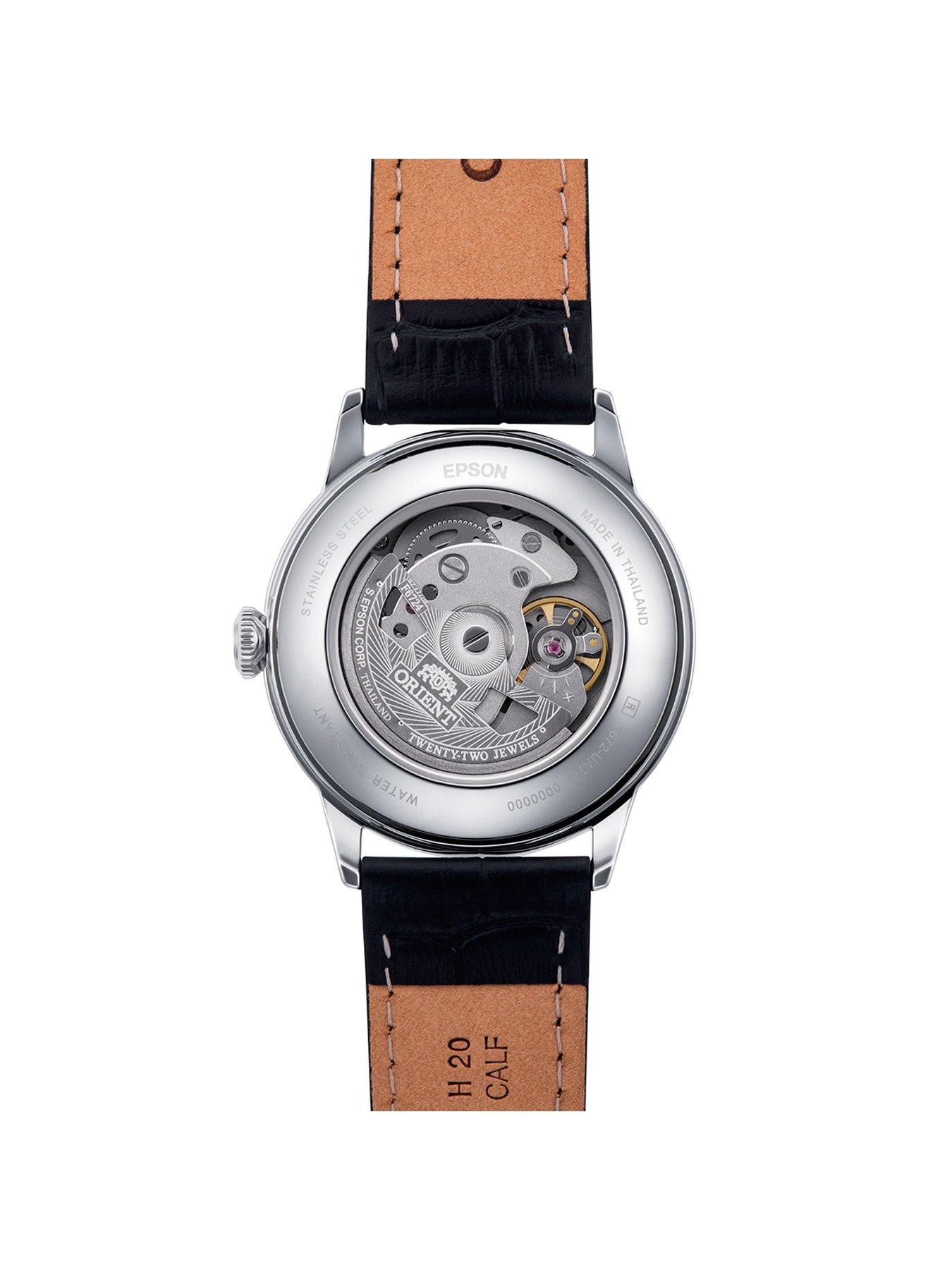 Orient Automatic Bambino Classic with Silver Dial in Stainless