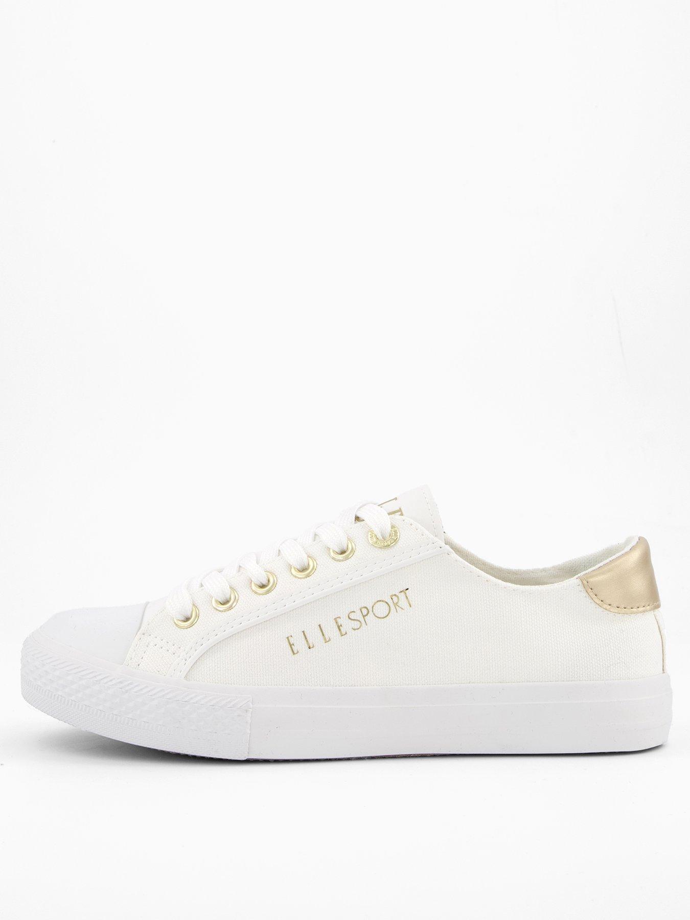 undefined Elle P Sport Canvas Lace Up Trainer