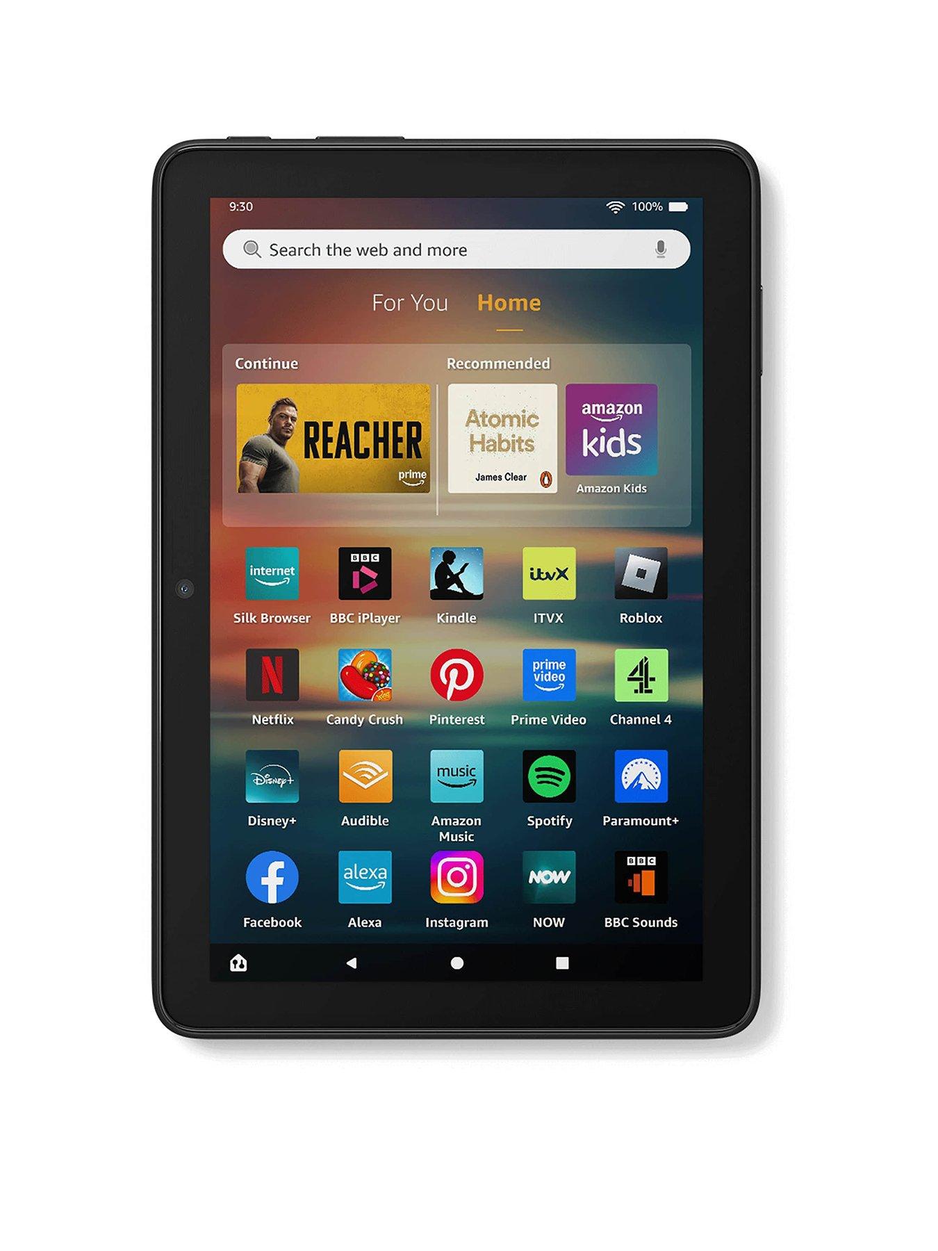 Amazon Fire HD 8 Tablet - 8" HD Display, 4GB memory, 64GB, Black, (2024 release) - with ads