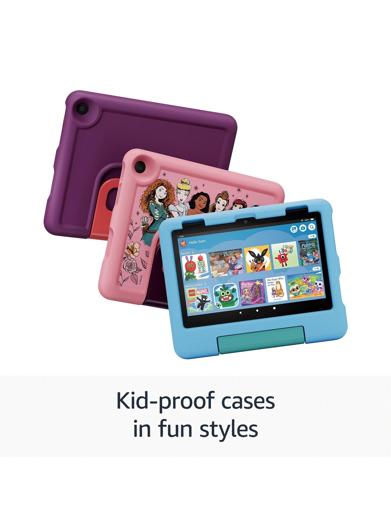 Image 7 of 7 of Amazon Fire HD 8 Kids tablet, ages 3-7 , 3GB memory, 32GB, Grape, (2024 release)