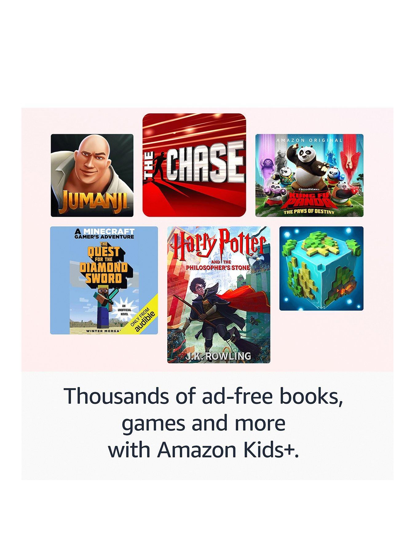 Image 3 of 6 of Amazon Fire HD 8 Kids Pro tablet, ages 6-12 , 3GB memory, 8" HD screen, 32GB, Jungle Cat, (2024 release)
