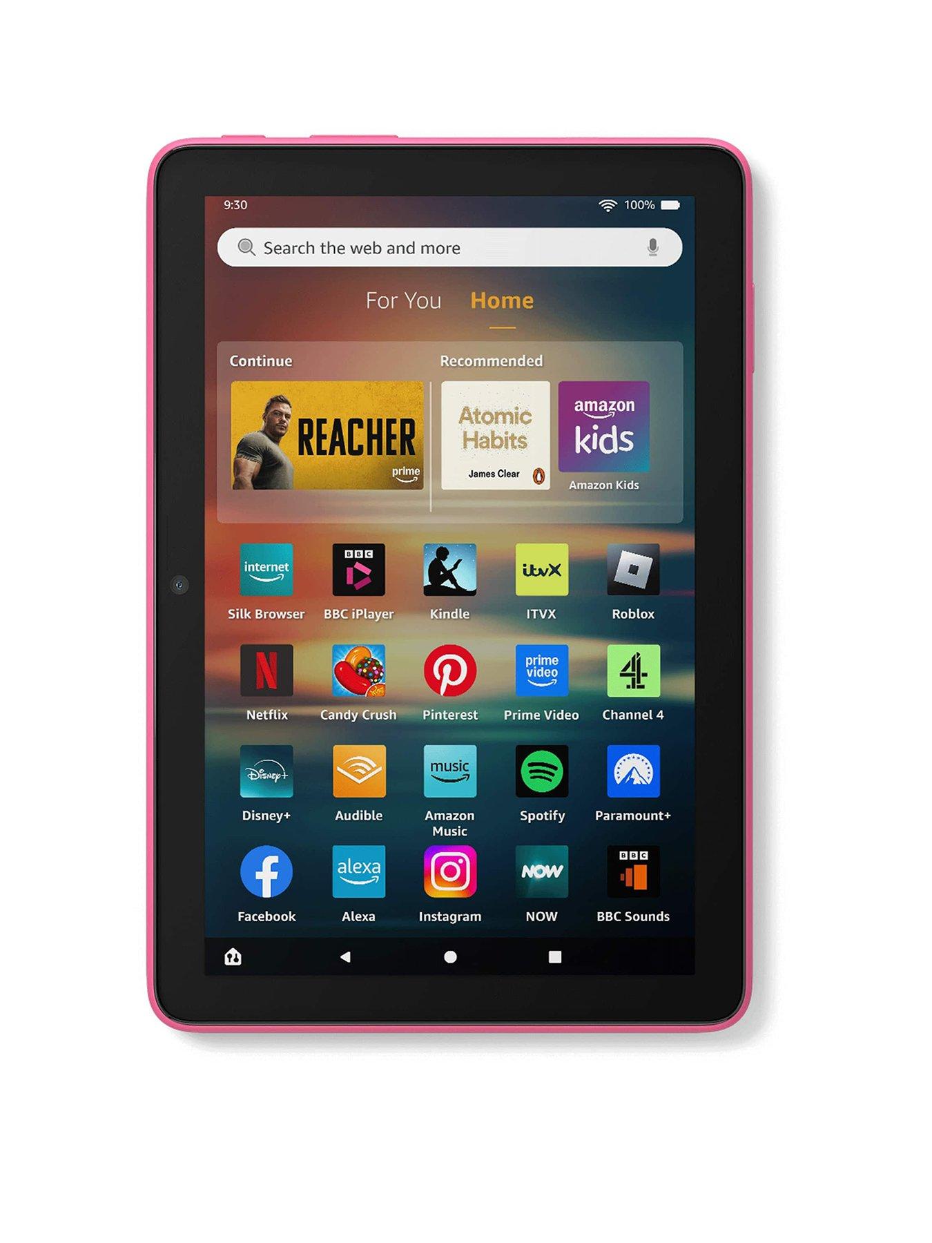 undefined Fire HD 8 tablet, 8' HD Display, 3GB memory, 32GB, Hibiscus, (2024 release) - with ads