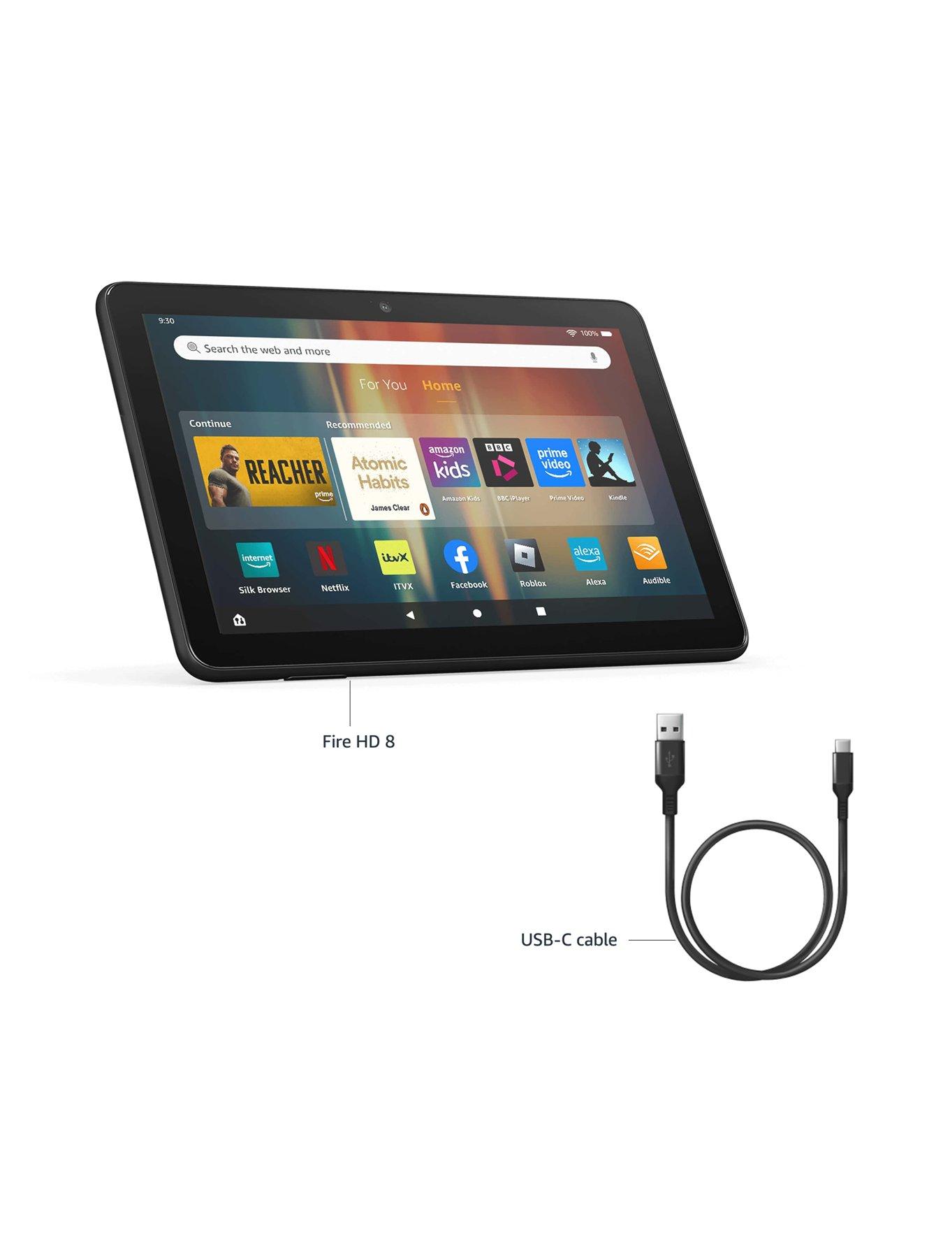 Image 6 of 7 of Amazon Fire HD 8 tablet, 8' HD Display, 3GB memory, 32GB, Black, (2024 release) - with ads