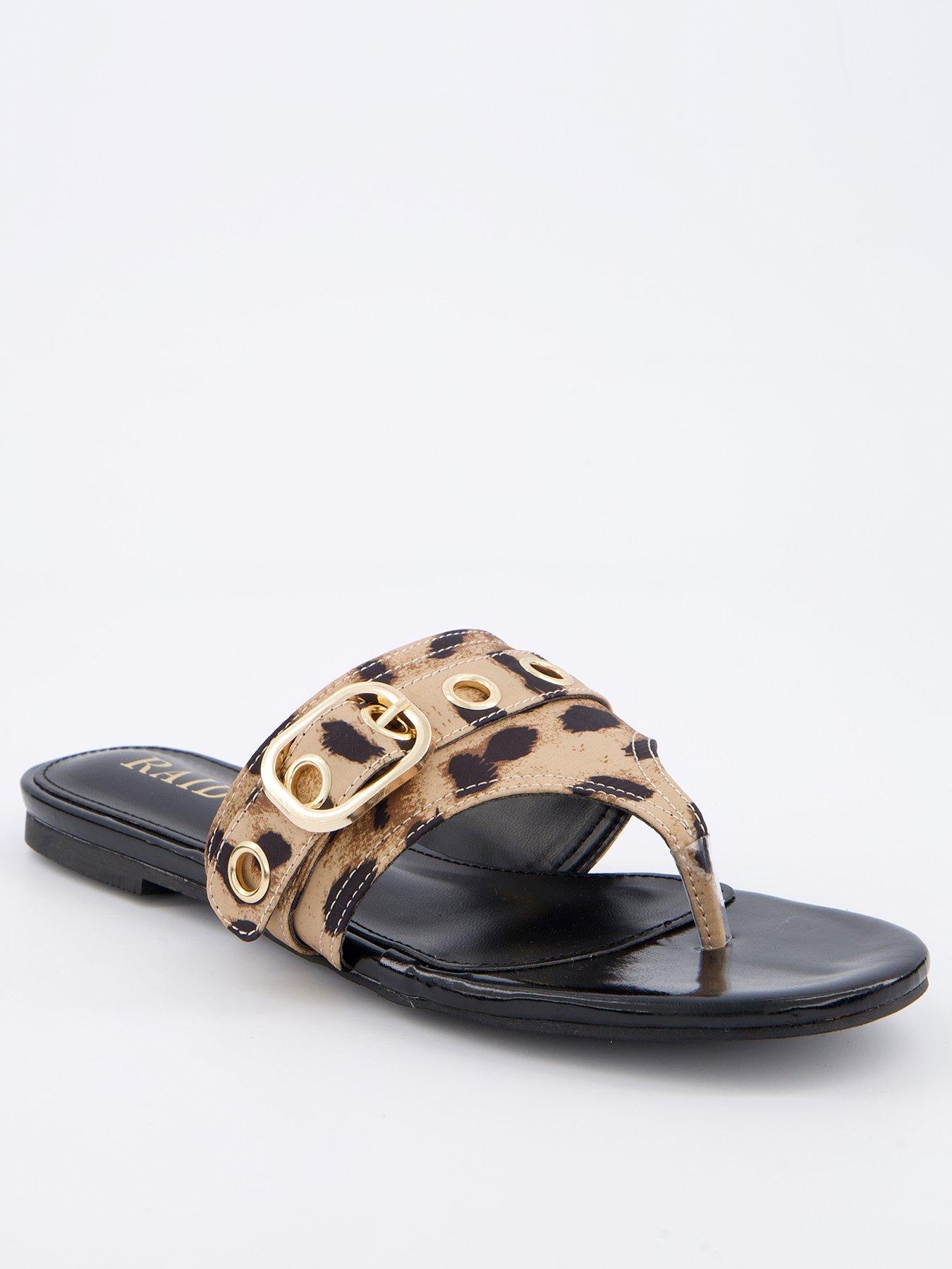undefined Regent Sandals - Flat - Leopard
