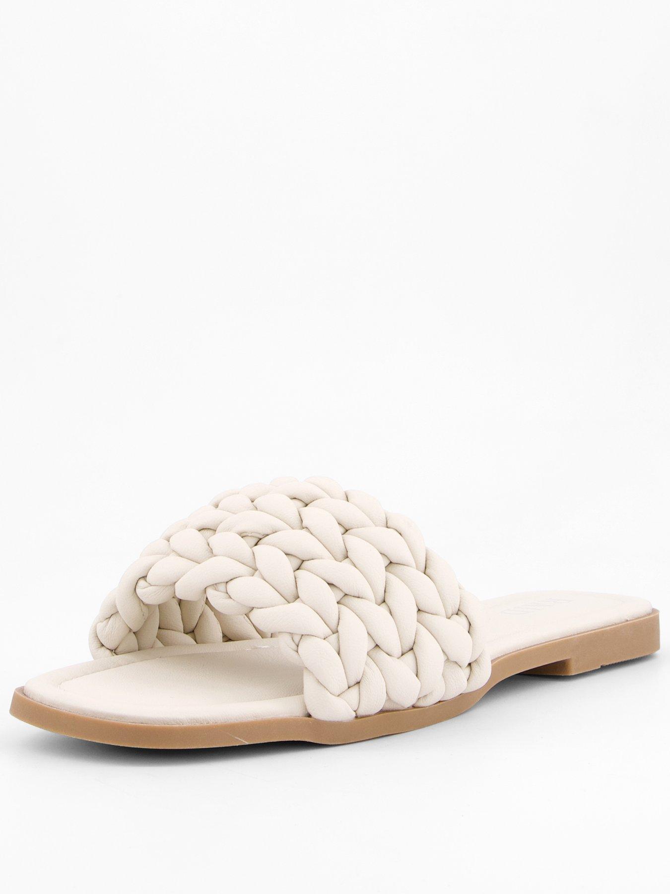undefined Jona Sandals - Flat - Off White