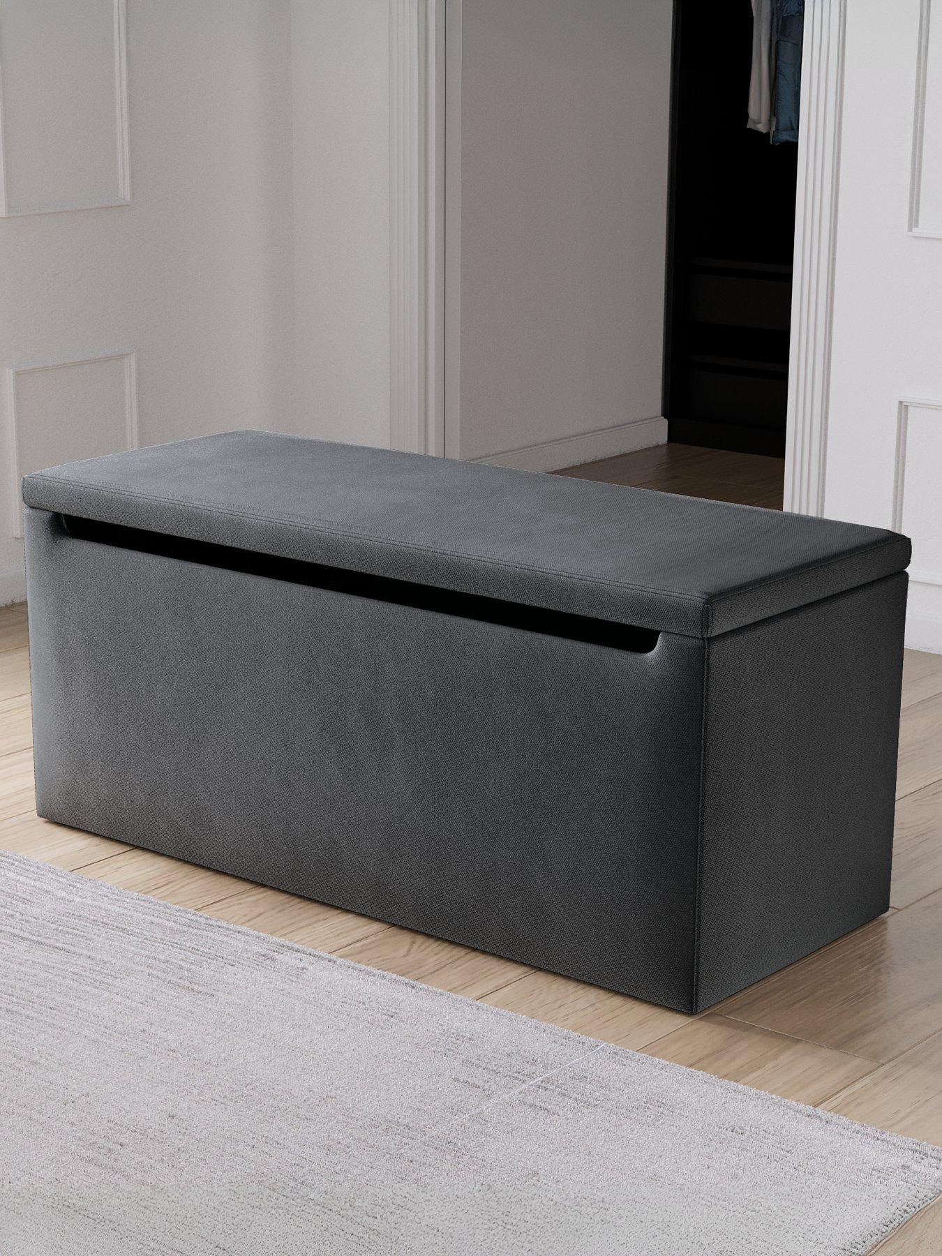 undefined Nova Fabric Ottoman