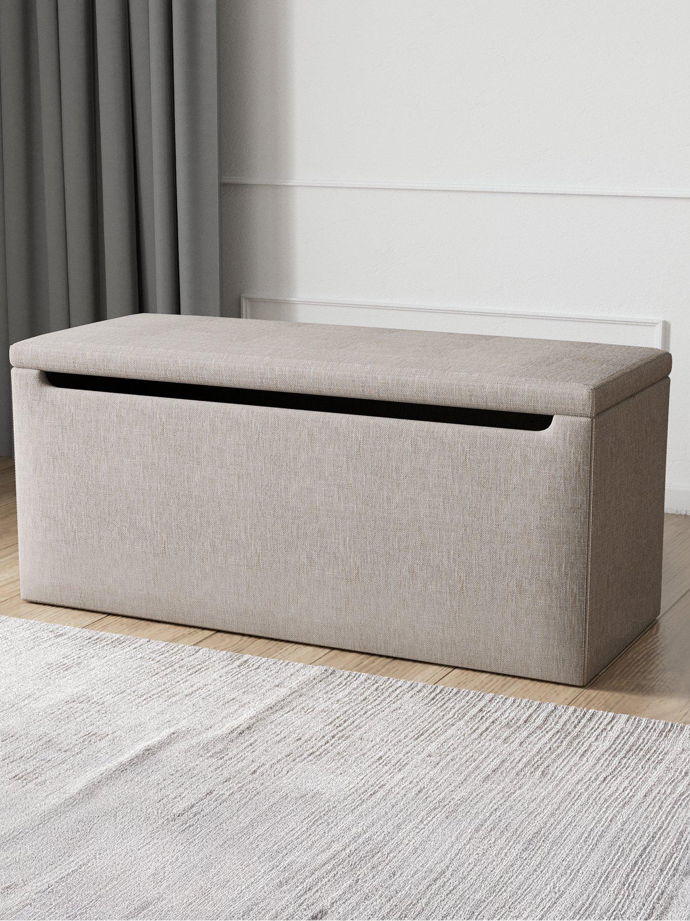 undefined Nova Fabric Ottoman