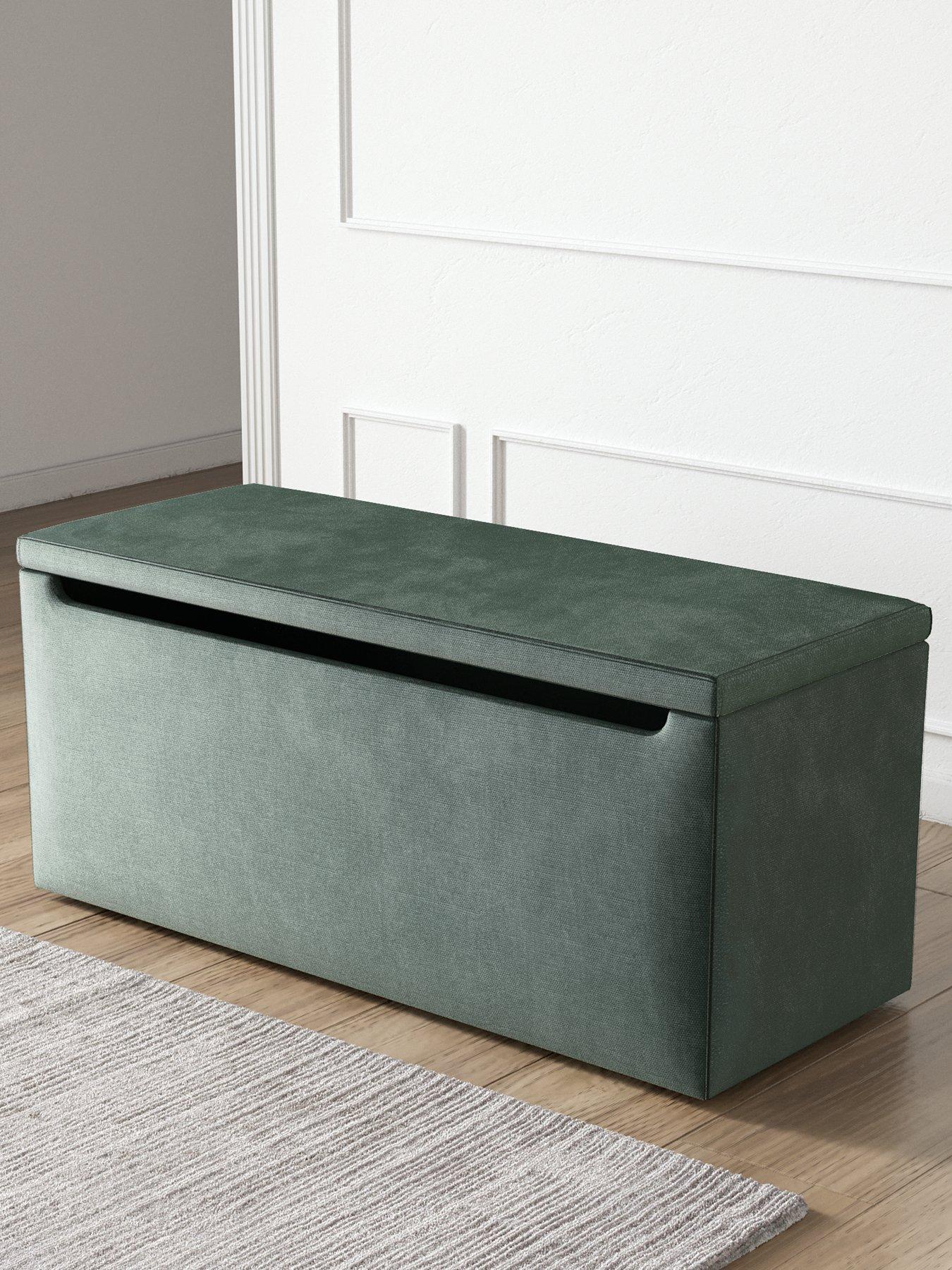 undefined Nova Fabric Ottoman