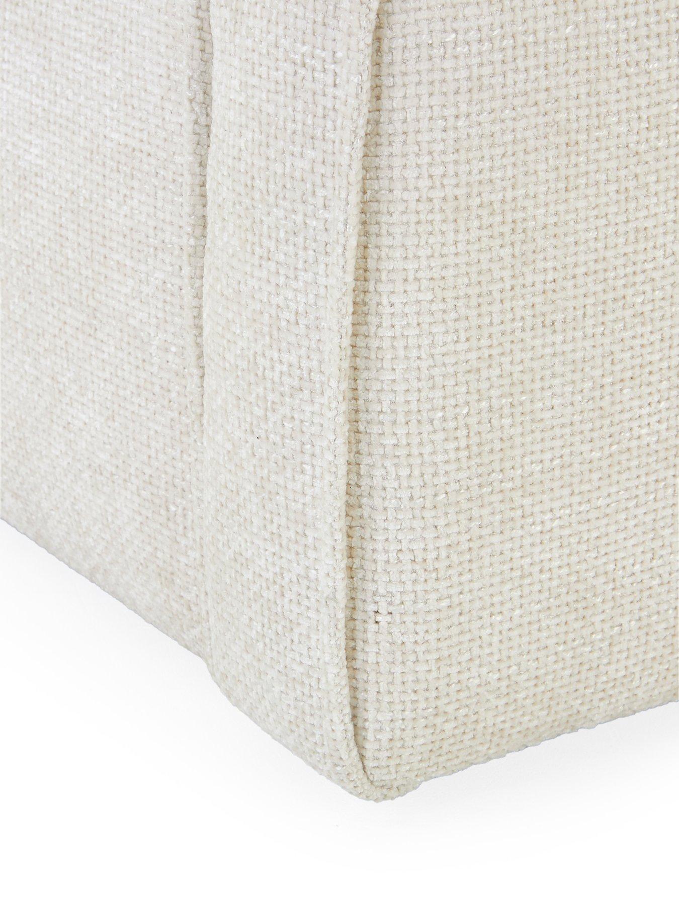 Image 5 of 6 of Very Home Langley Fabric&nbsp;Bed Frame with Mattress Options (Buy &amp; SAVE!) - Natural