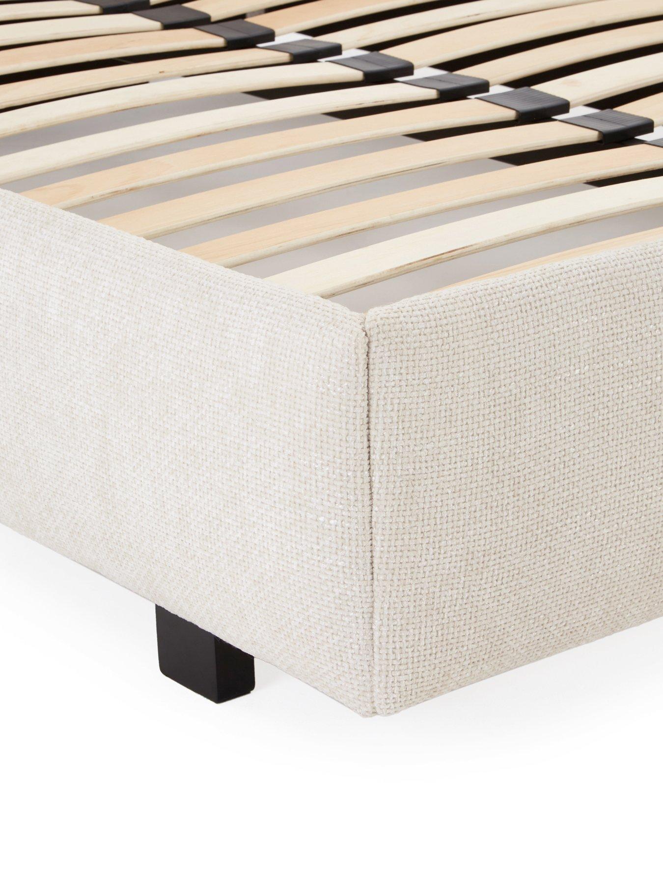 Image 5 of 6 of Very Home Mallow Fabric&nbsp;Bed with Mattress Options (Buy &amp; SAVE!)