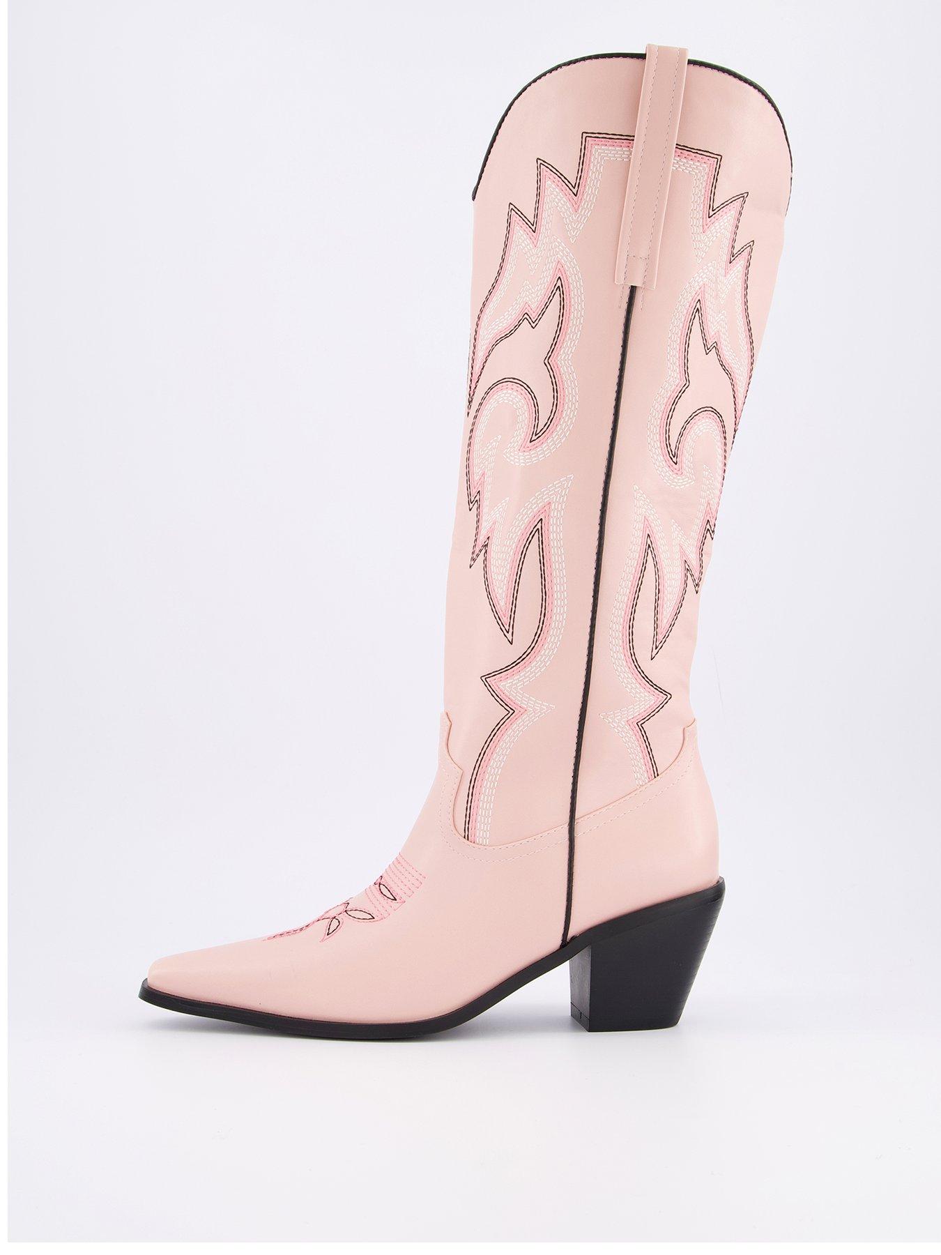 undefined Island Boots - Pink