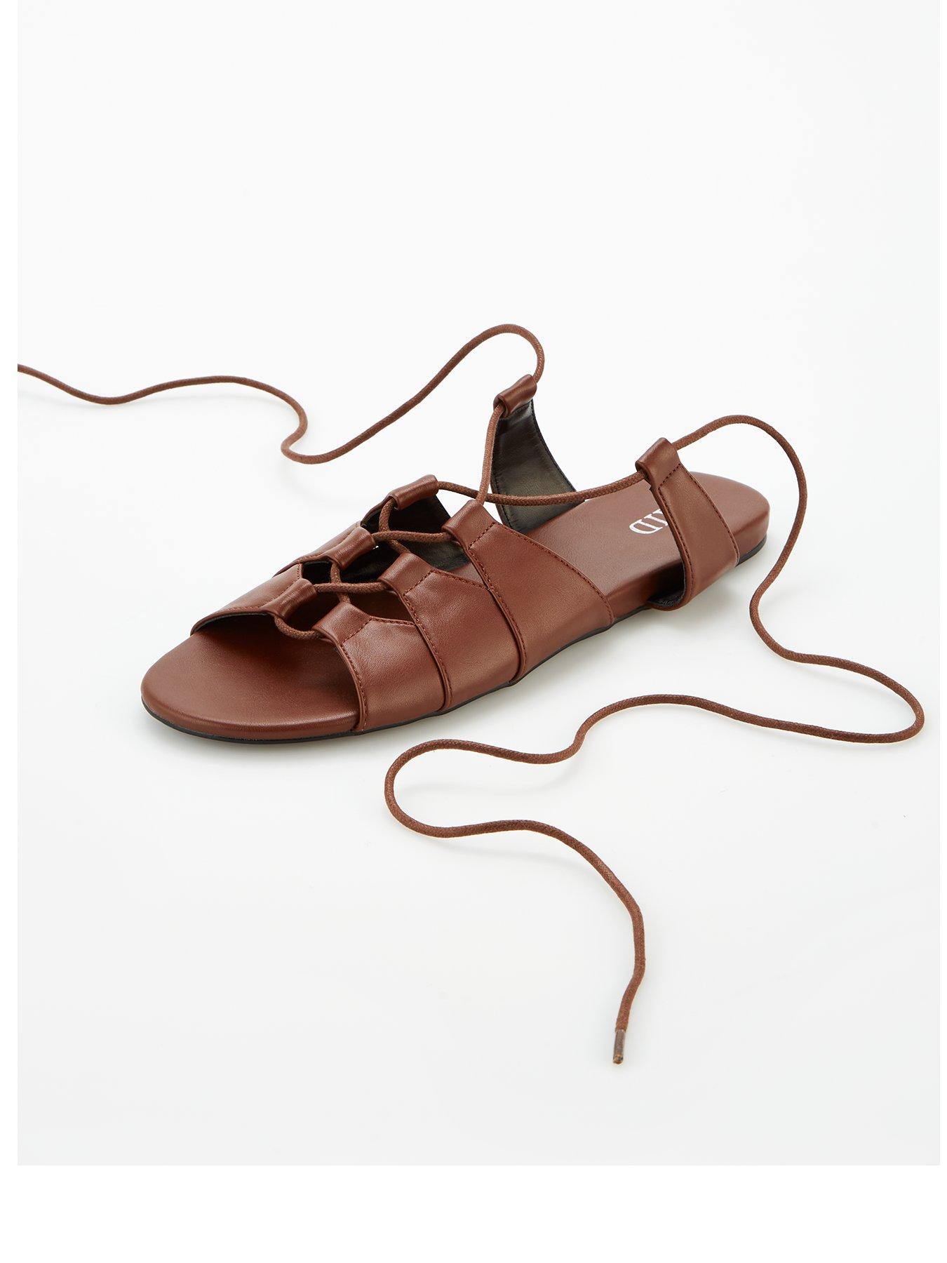 Image 2 of 7 of Raid Mira Sandals - Flat - Brown