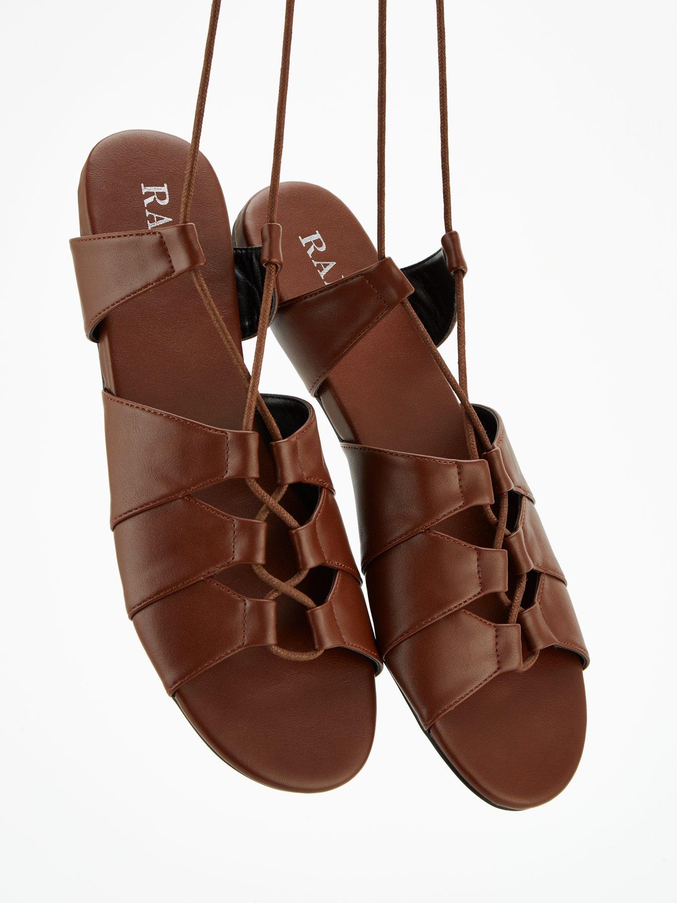 Image 7 of 7 of Raid Mira Sandals - Flat - Brown