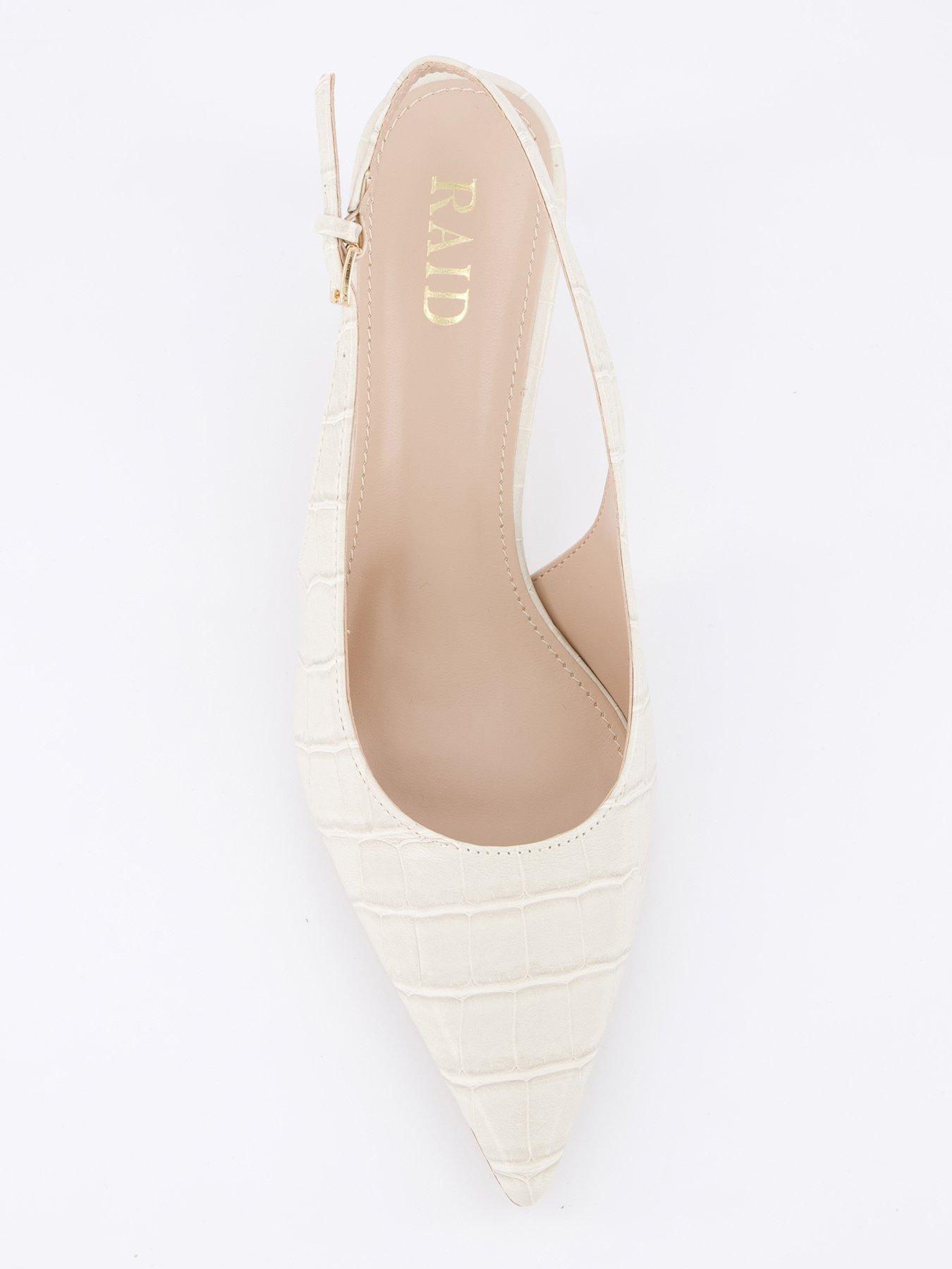 Image 3 of 7 of Raid Ravish Shoes - Beige Croc