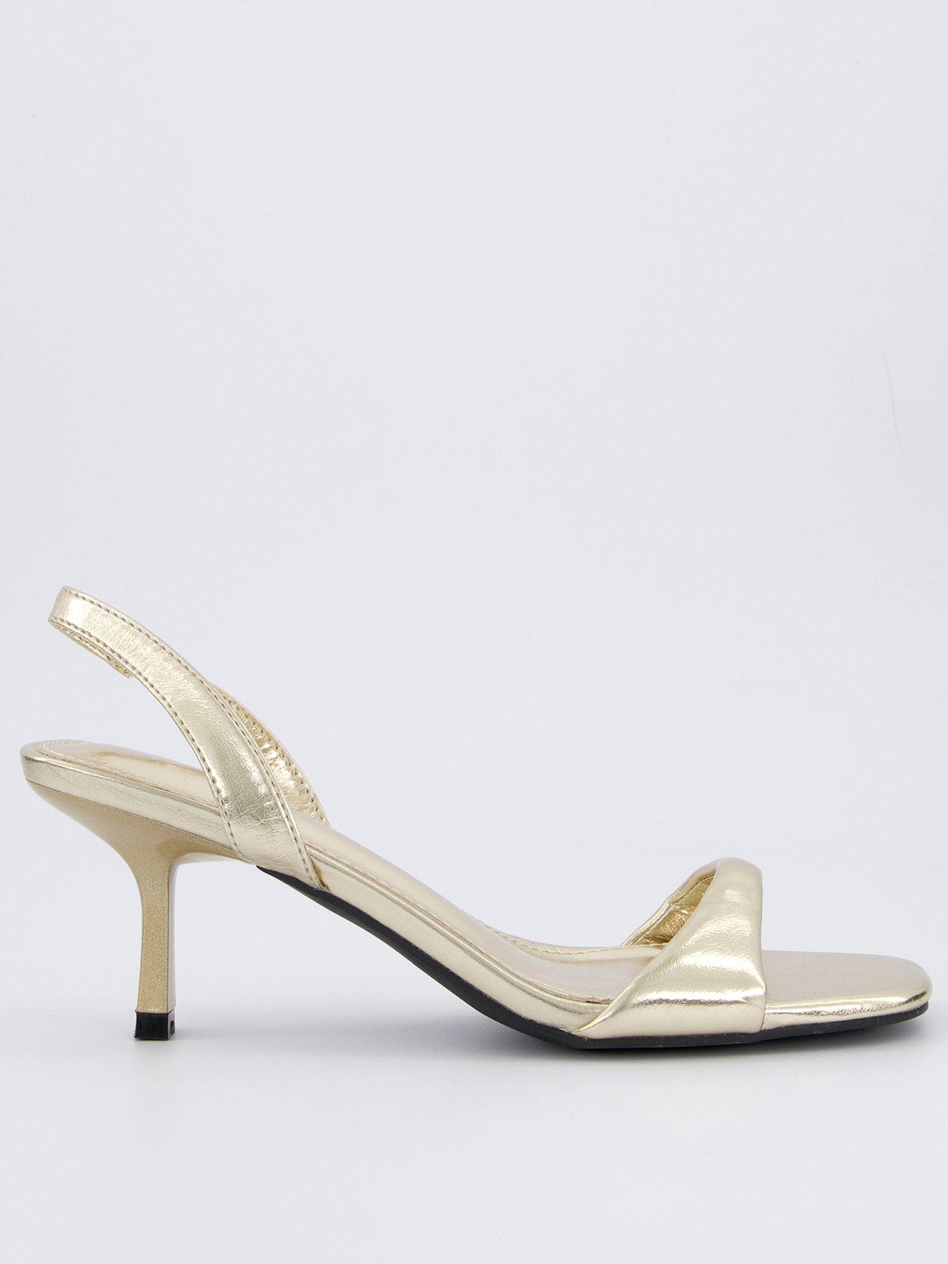 undefined Dorenna Sandals - Heel - Gold