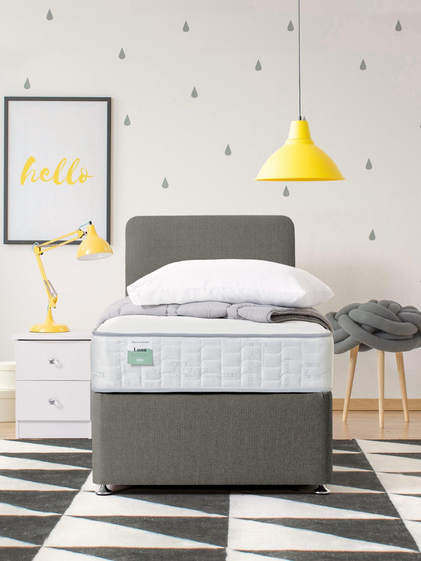 undefined Luna 800 Pocket Kids Divan - Headboard Included