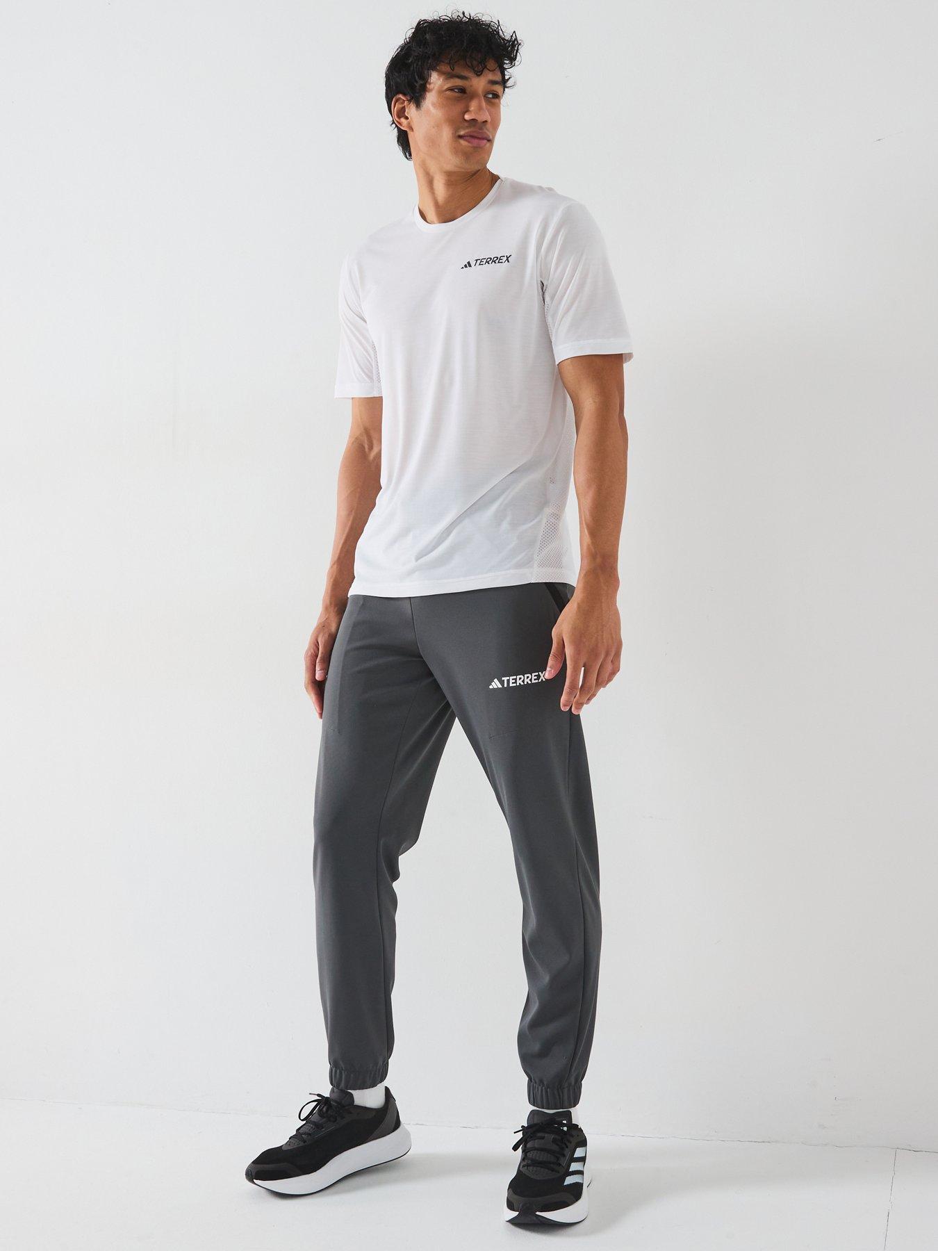 Image 3 of 6 of adidas Terrex Men's Mountain Knit Pants - Grey