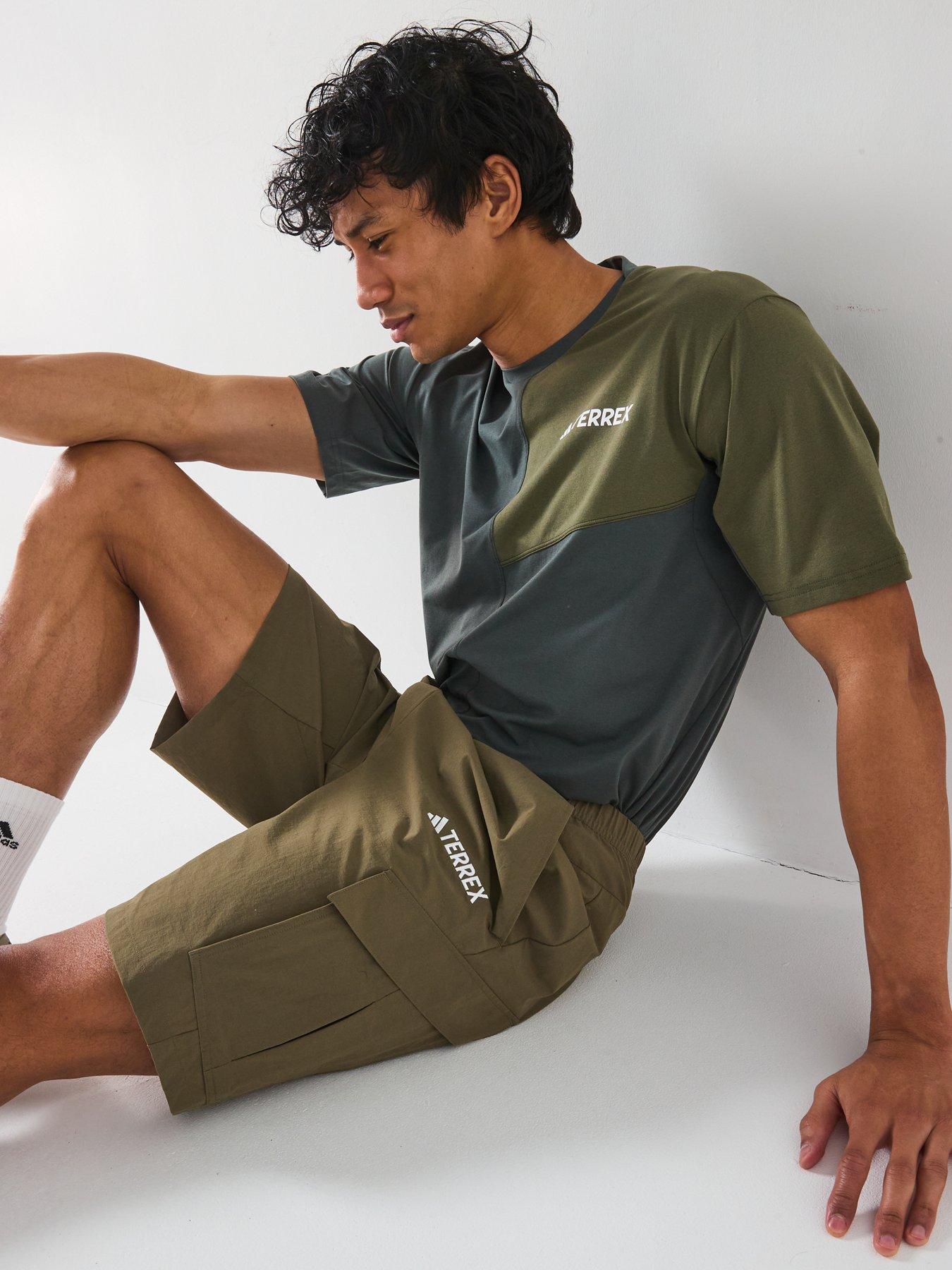 Image 6 of 6 of adidas Terrex Men's Cargo Shorts - Green