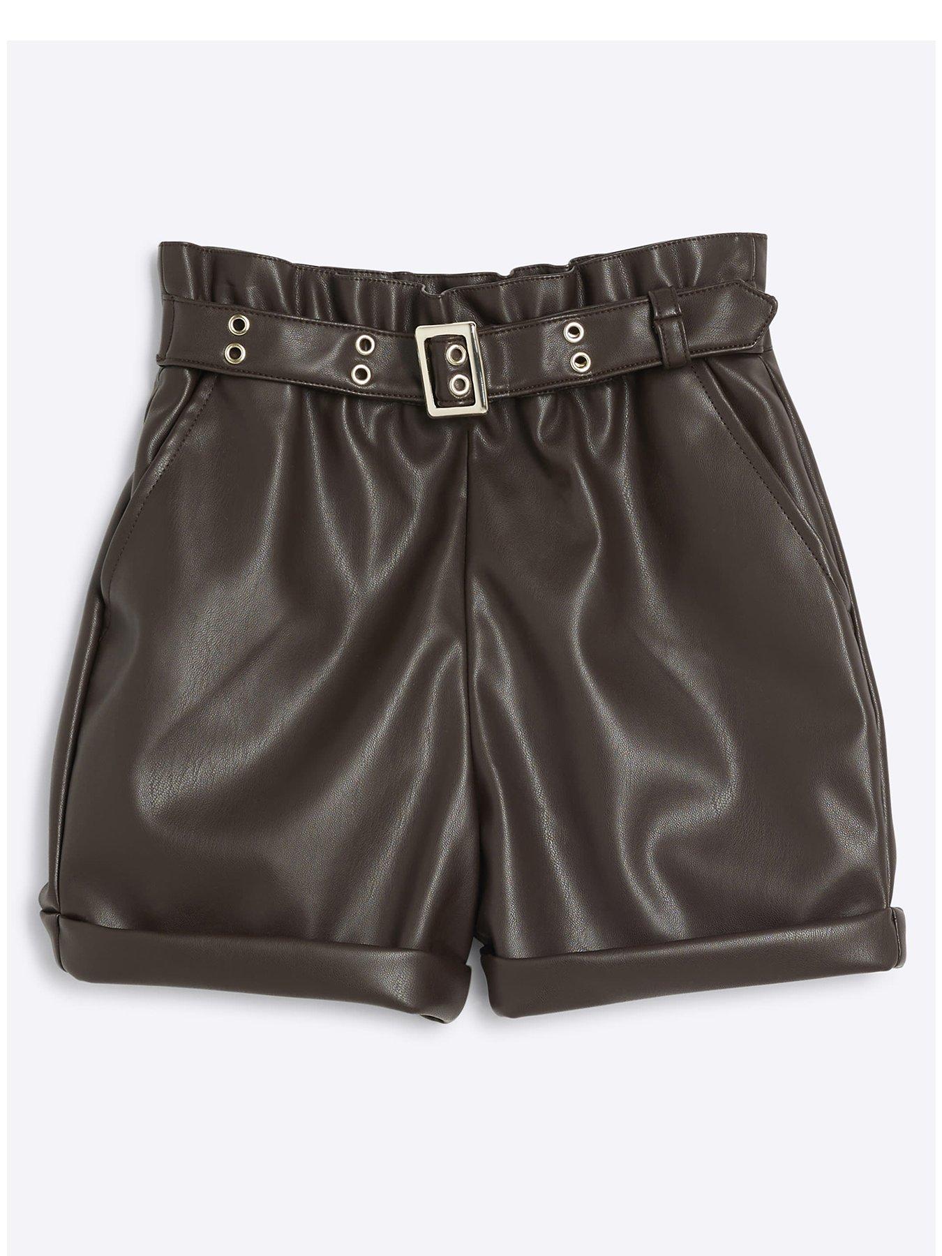 River island belted shorts online