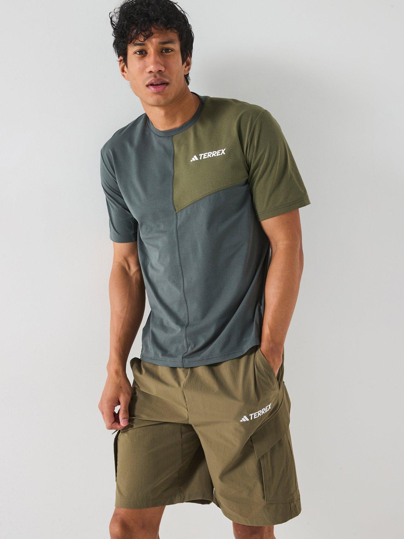 undefined Mens Mountain Tee - Dark Green