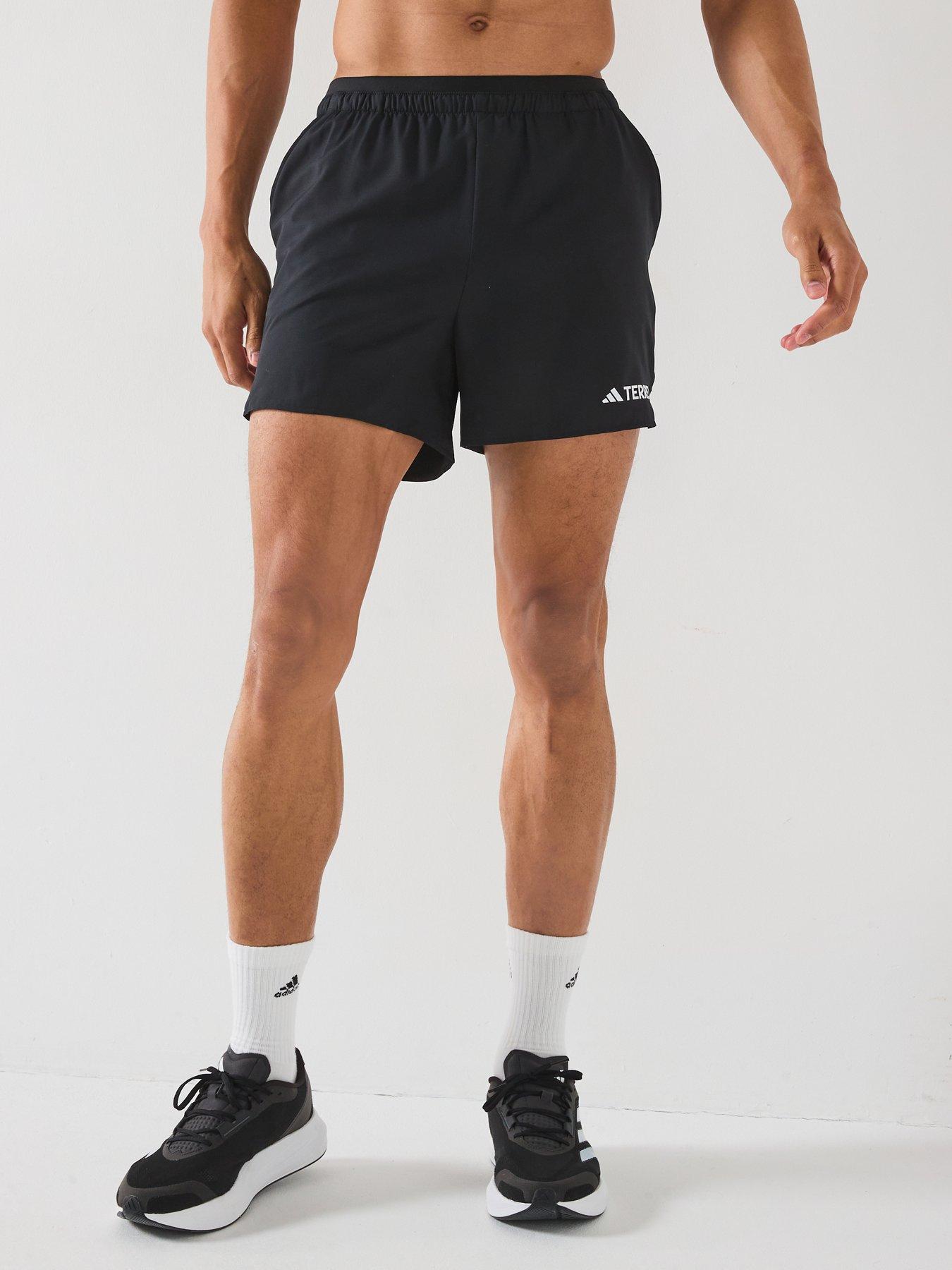 adidas Terrex: Men's Mountain Light 7 Inch Shorts - Black