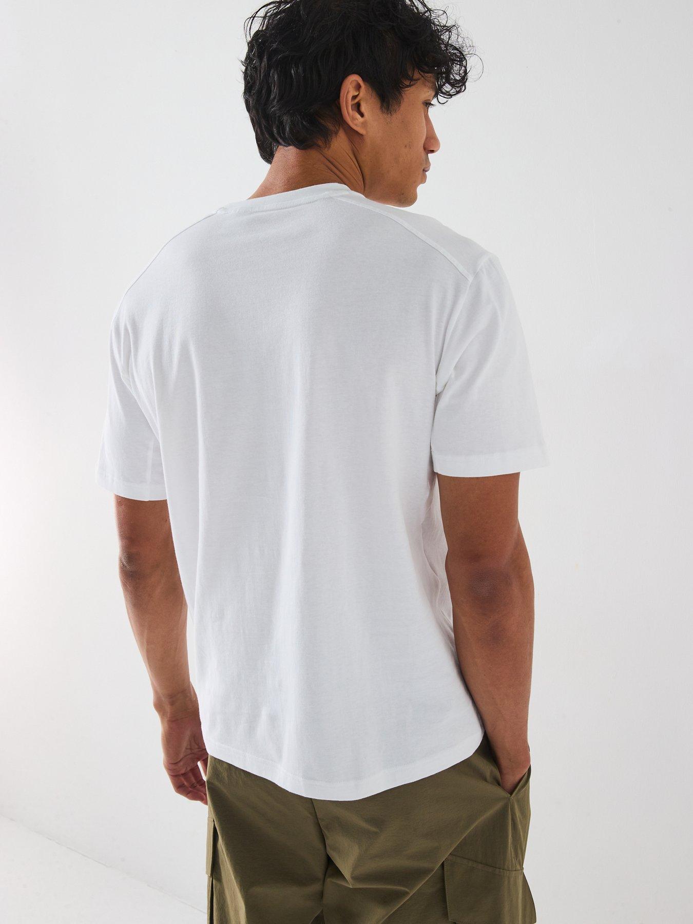 Image 2 of 6 of adidas Terrex Mens Logo Tee - White