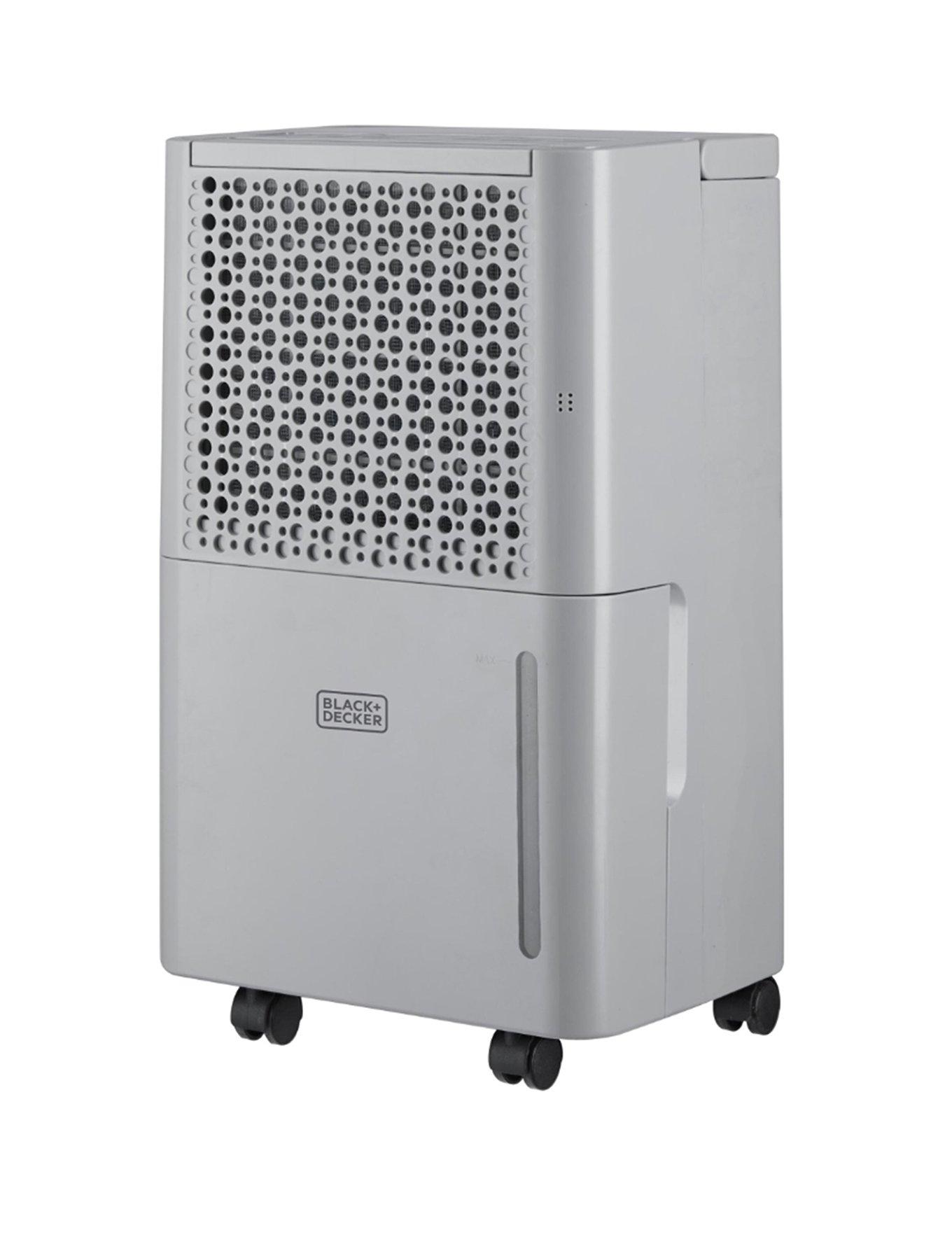 Image 1 of 6 of Black & Decker 12L Dehumidifier- Grey