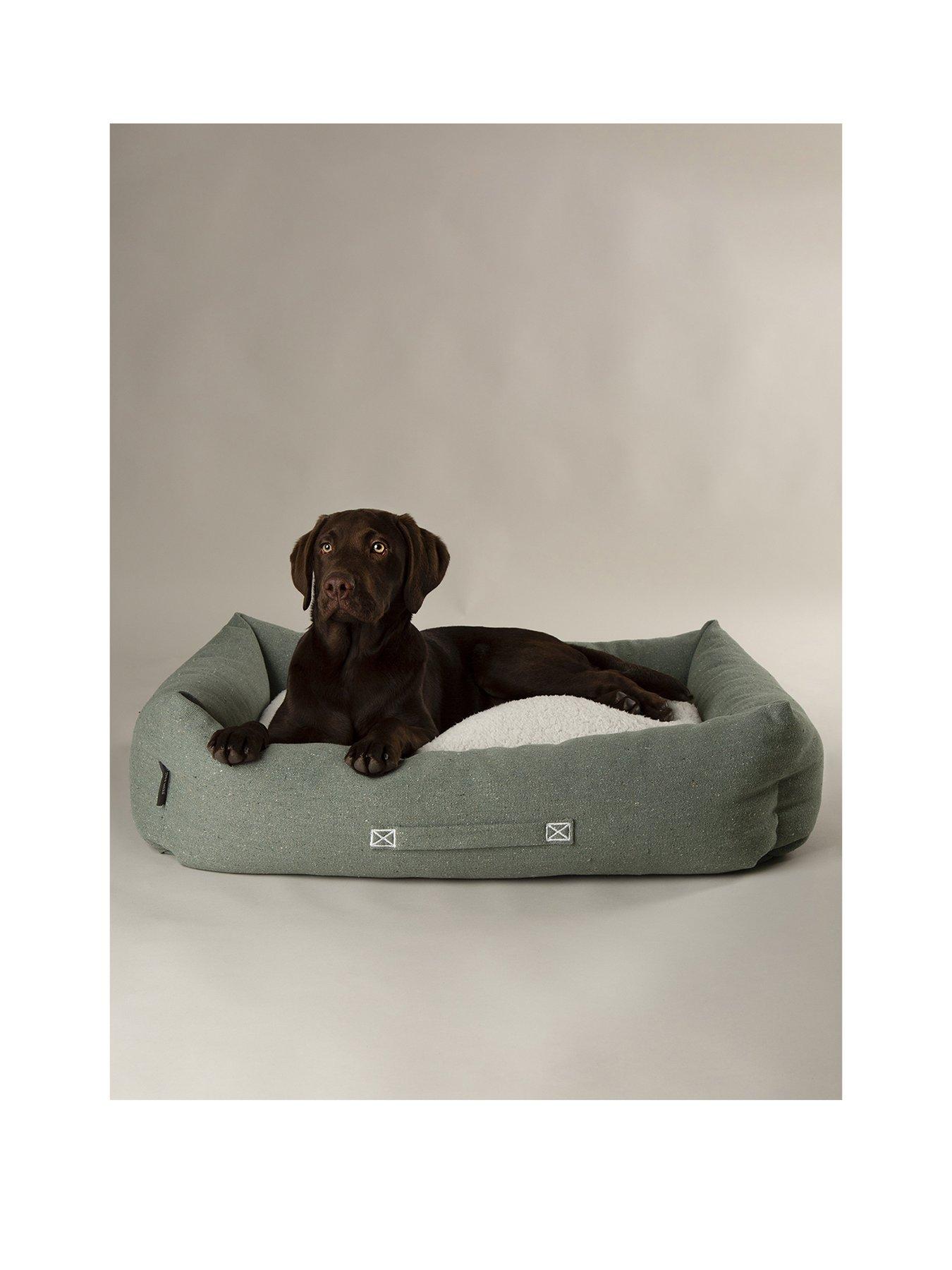 Product photograph of Scruffs Eden Box Bed - Green - Medium from very.co.uk