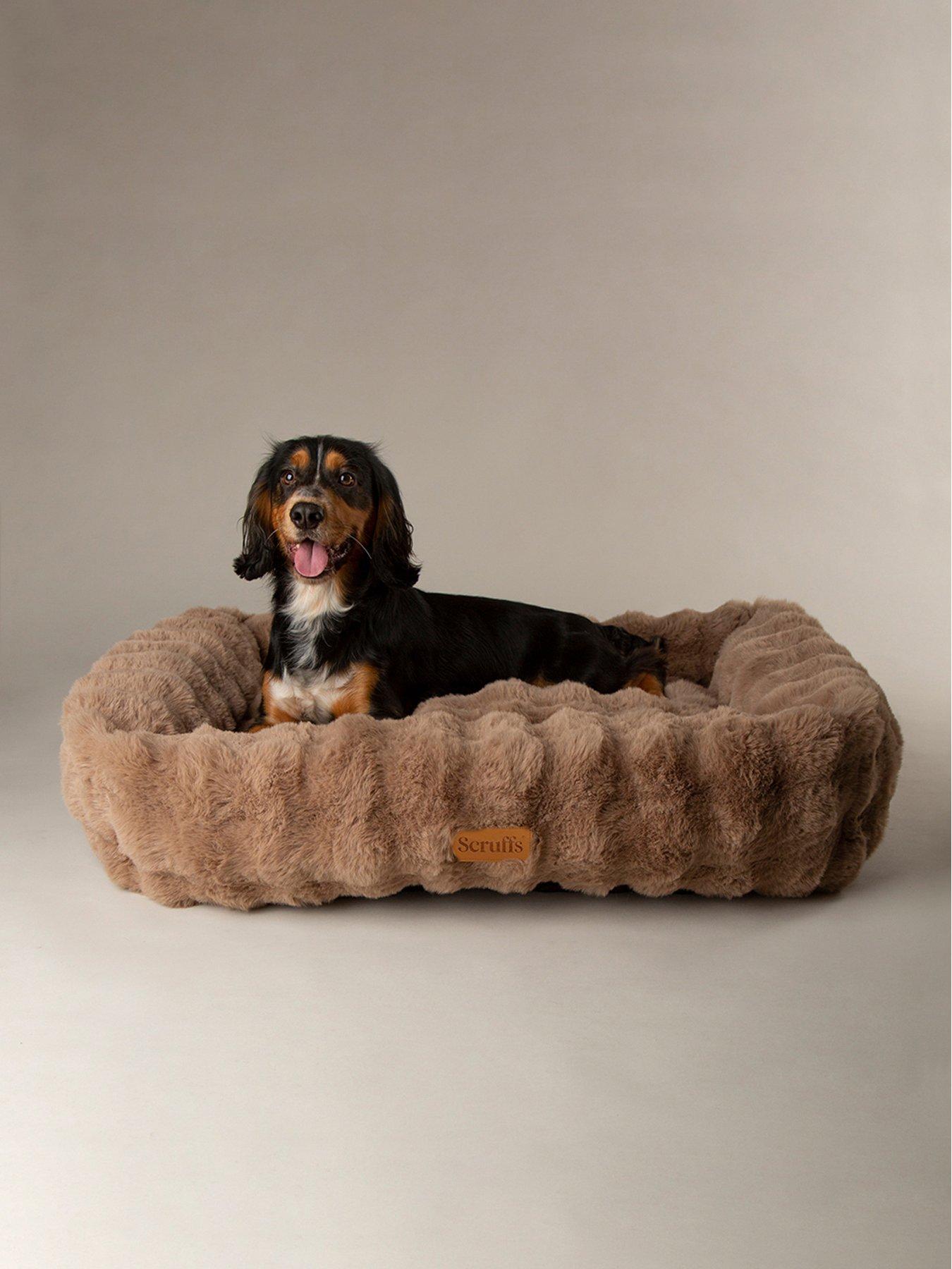 Product photograph of Scruffs Alpine Box Bed -taupe - Extra Large from very.co.uk