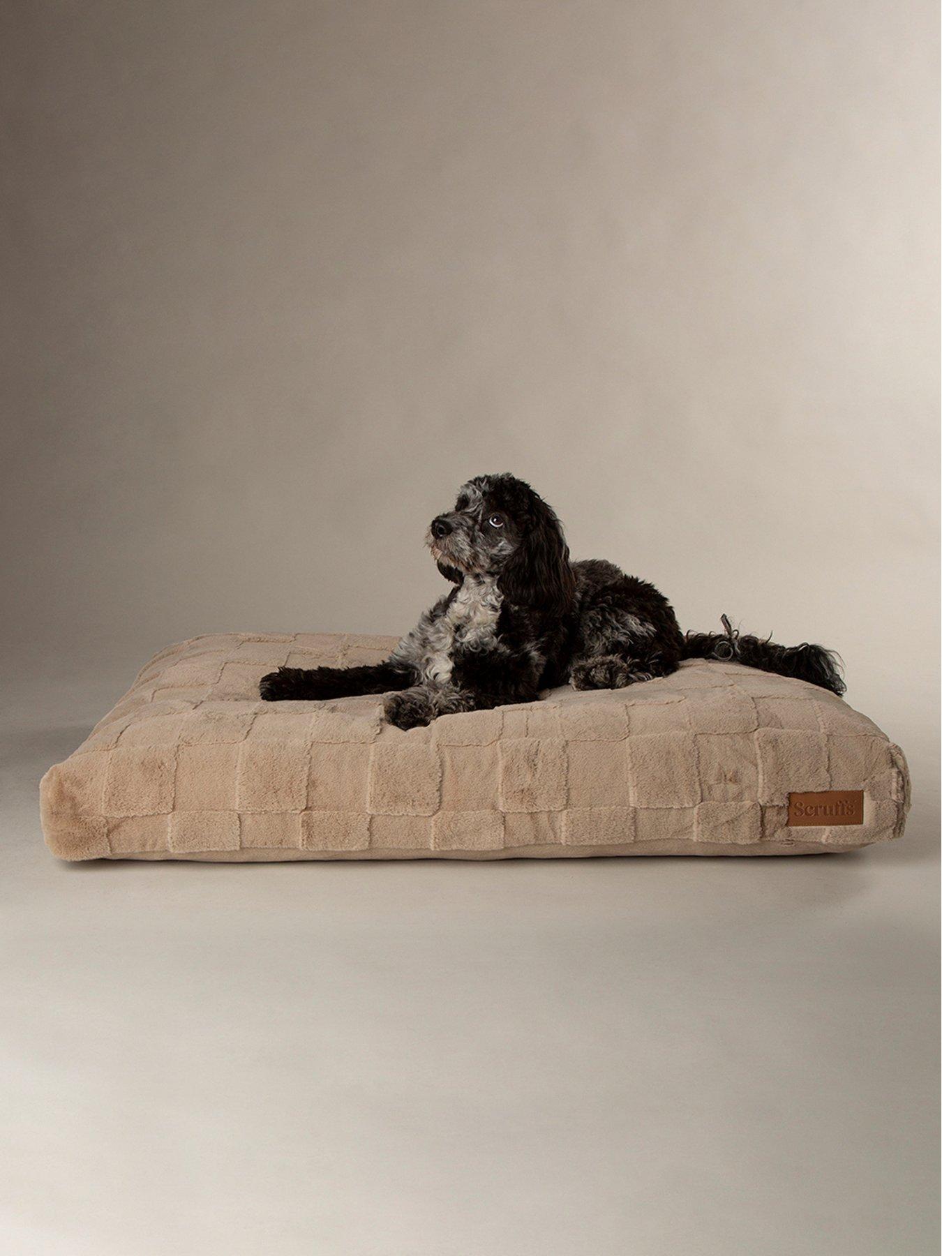 Product photograph of Scruffs Oxford Orthopaedic Mattress - Camel - Large from very.co.uk