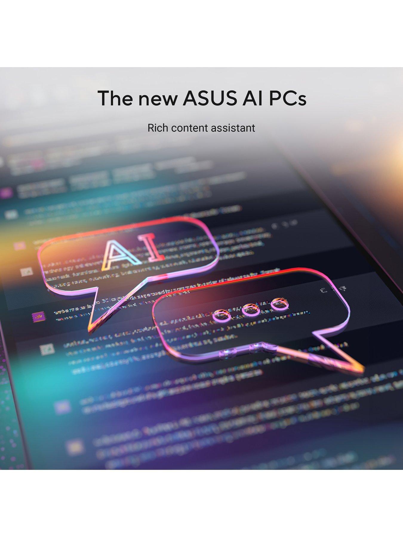 Asus Zenbook 14 OLED Laptop - Copilot+ PC - 14in 3K Touchscreen - Intel ...