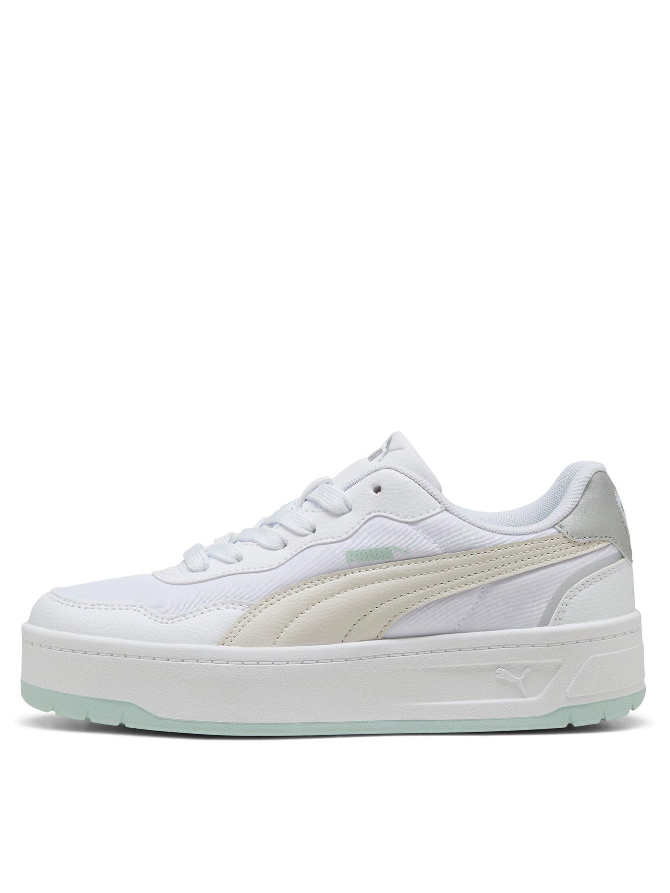 undefined Court Lally Skye Aqua Metallics - White/Grey