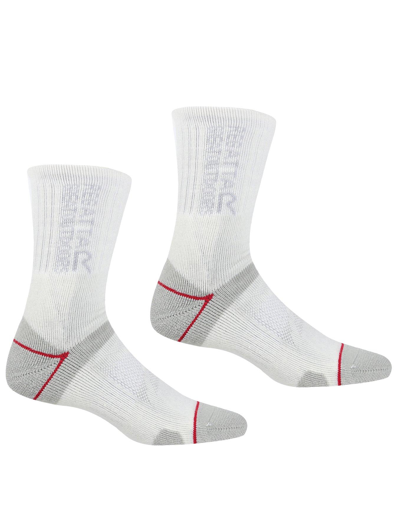 Regatta Womens Blister Protect Walking Socks -grey Very