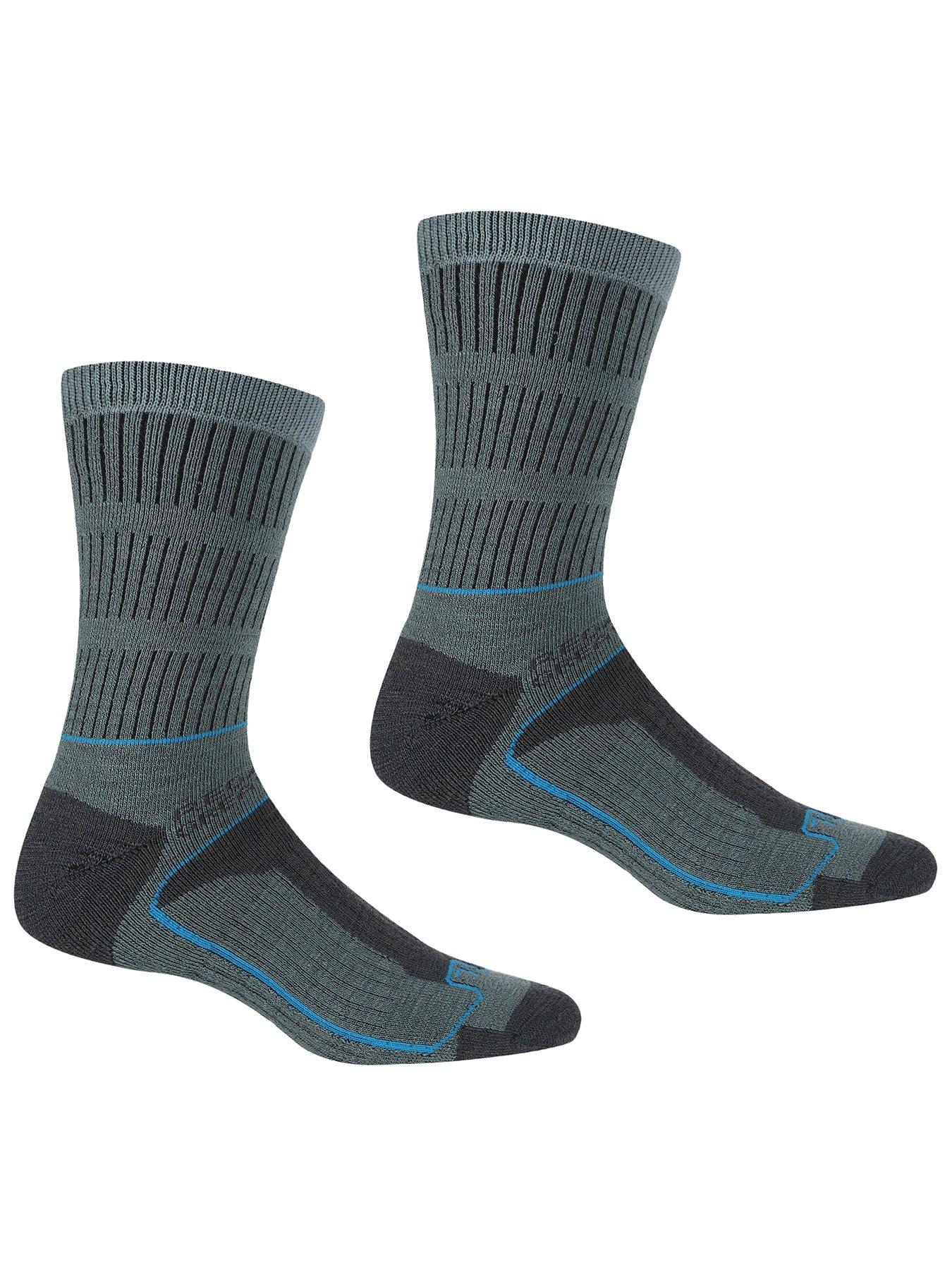 Image 1 of 1 of Regatta Womens Lady Samaris 3 Walking Socks - Grey