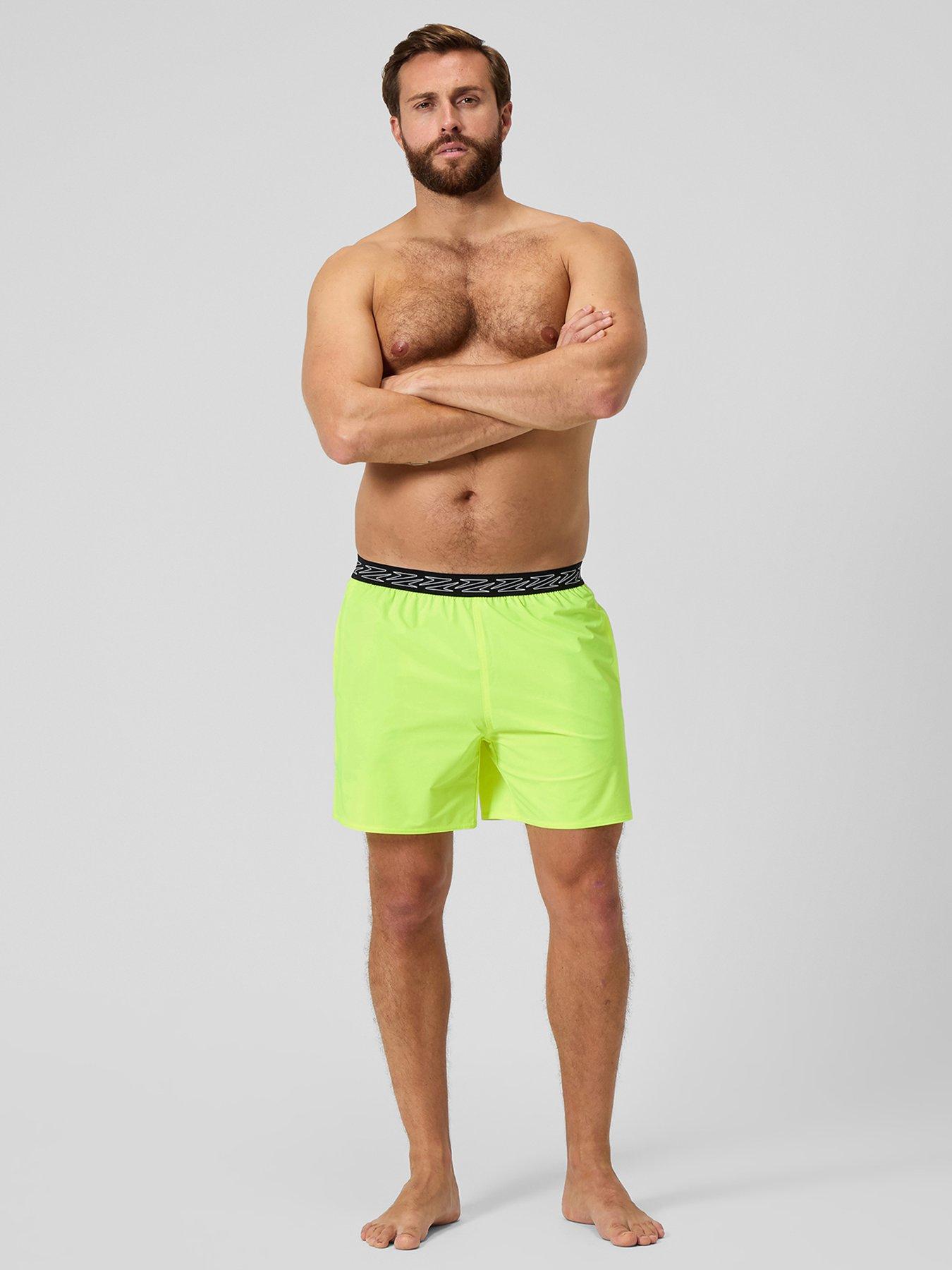 undefined Mens Hyperboom Band 16 Inch Watershort - Yellow