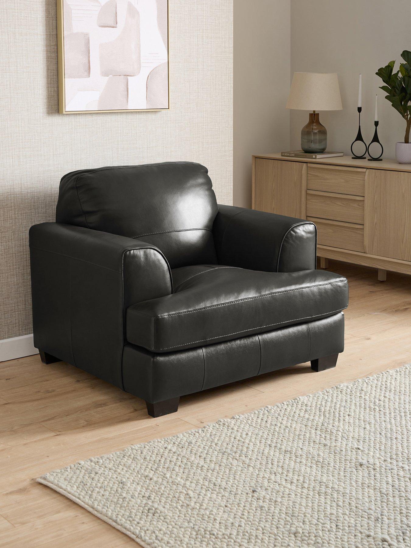 The Very Collection: Astoria Italian Leather Armchair - FSC&reg; Certified