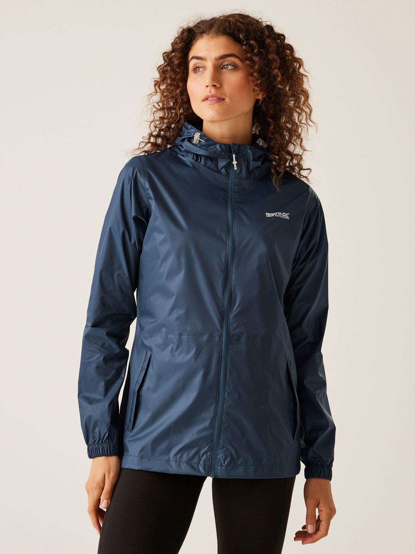 undefined Womens Pack It III Waterproof Shell Jacket - Navy