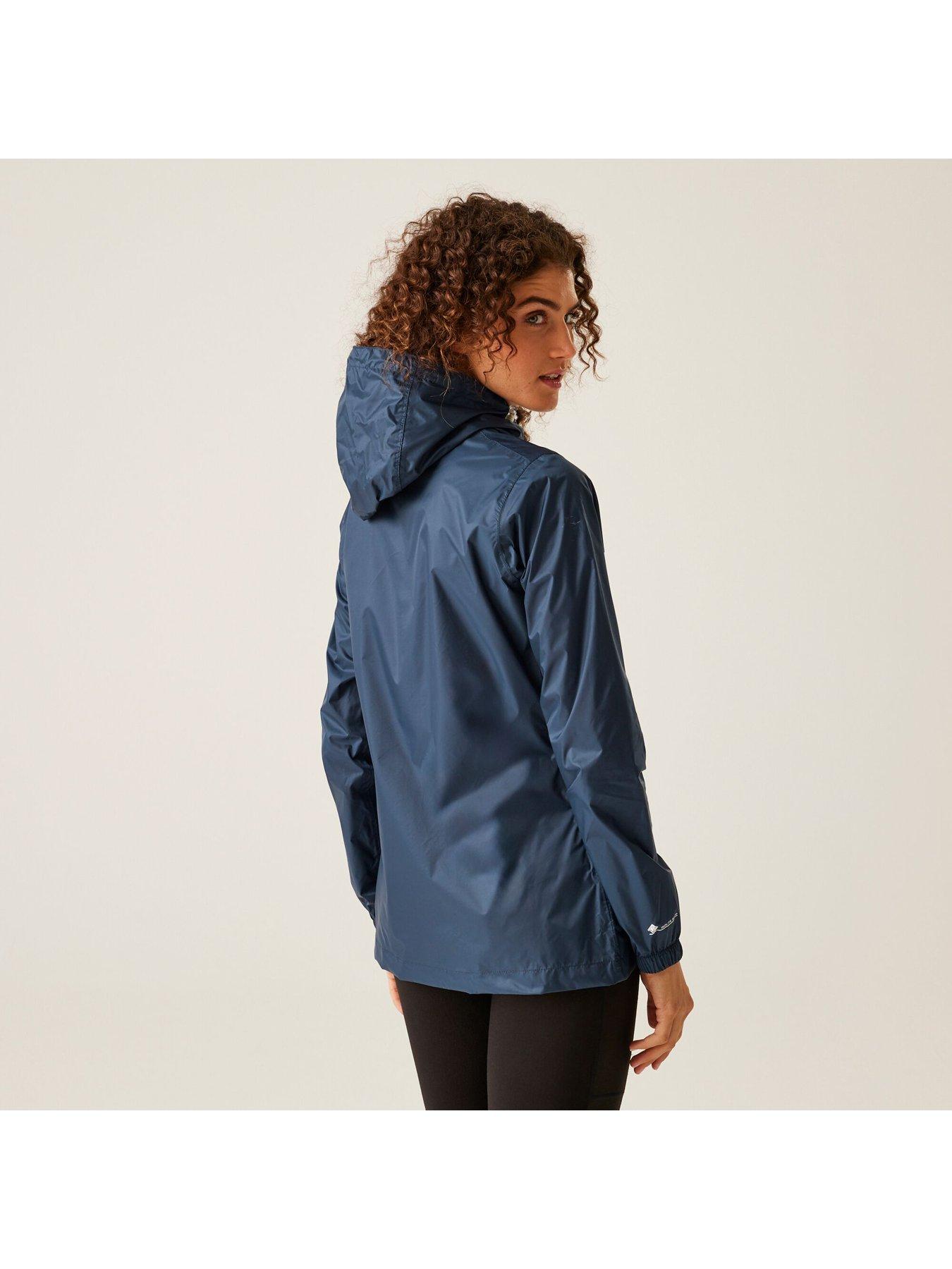 Image 2 of 7 of Regatta Womens Pack It III Waterproof Shell Jacket - Navy