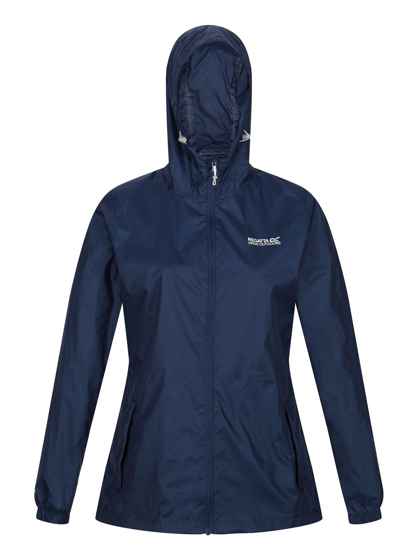 Image 6 of 7 of Regatta Womens Pack It III Waterproof Shell Jacket - Navy