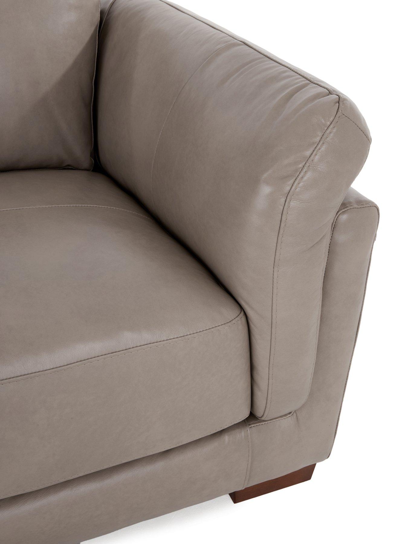 Image 4 of 5 of The Very Collection Morena Italian Leather 2 Seater Sofa - FSC&reg; Certified
