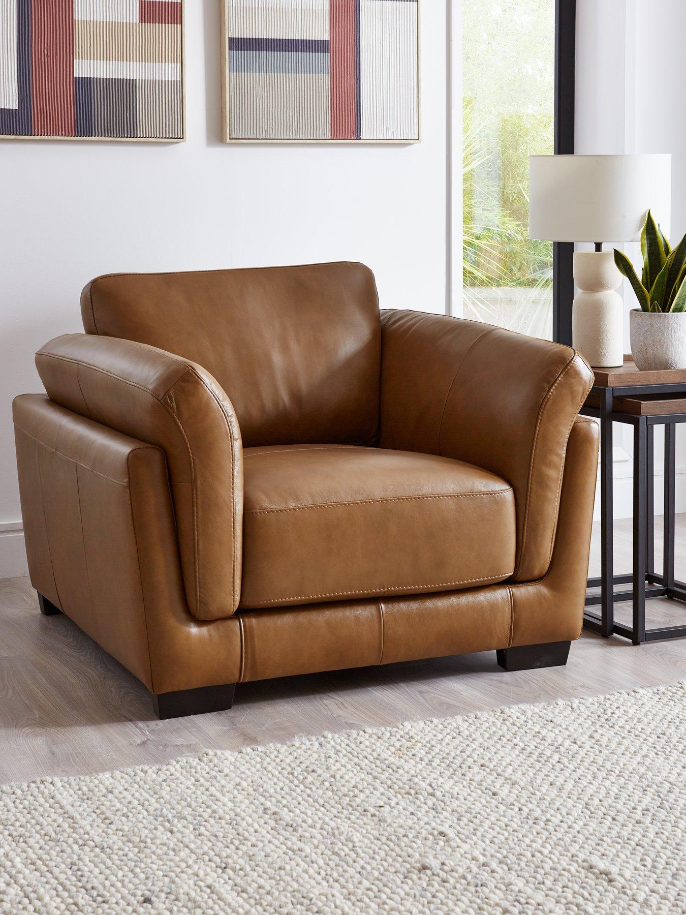 undefined Morena Standard Back Leather Chair