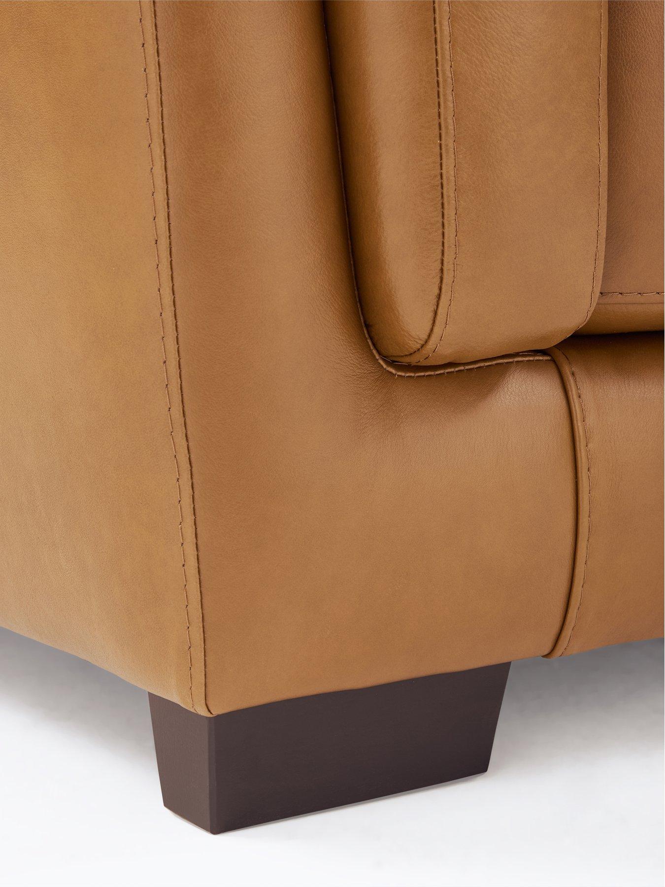 Image 4 of 7 of The Very Collection Morena Standard Back Leather Chair
