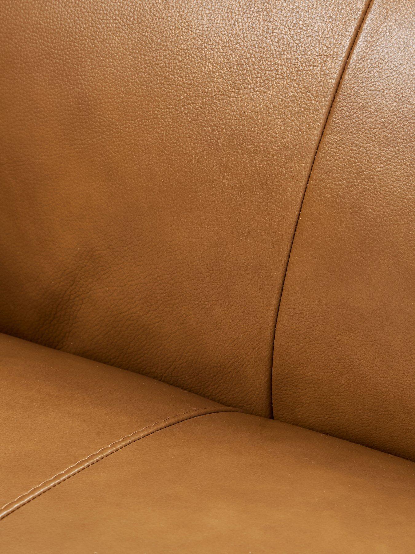 Image 6 of 7 of The Very Collection Morena Standard Back Leather Chair