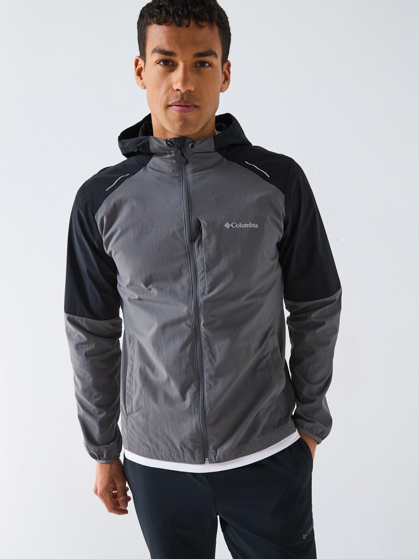 Image 1 of 6 of Columbia Men's Columbia Tech Nylon Hoodie - Black