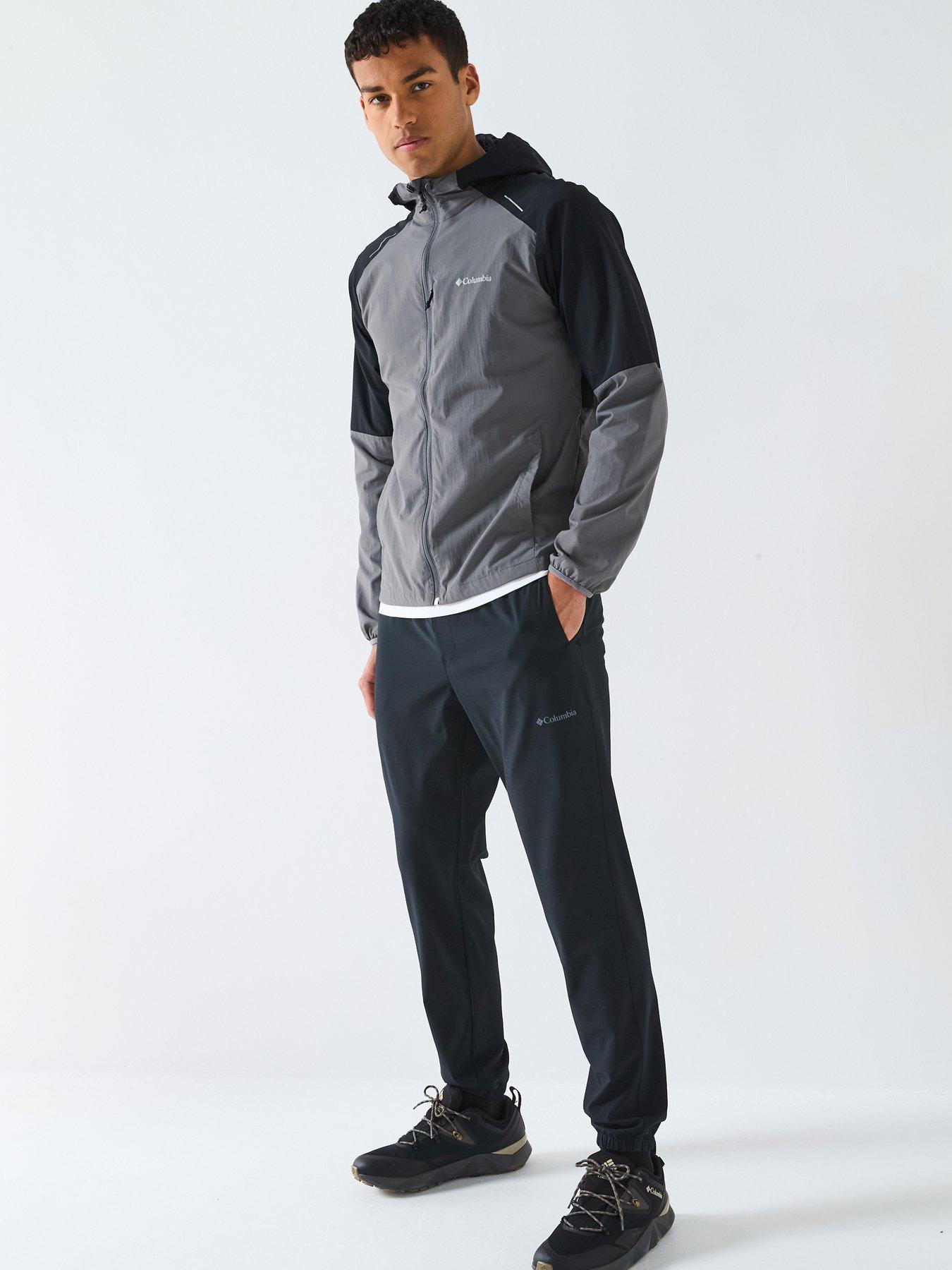 Image 3 of 6 of Columbia Men's Columbia Tech Nylon Hoodie - Black