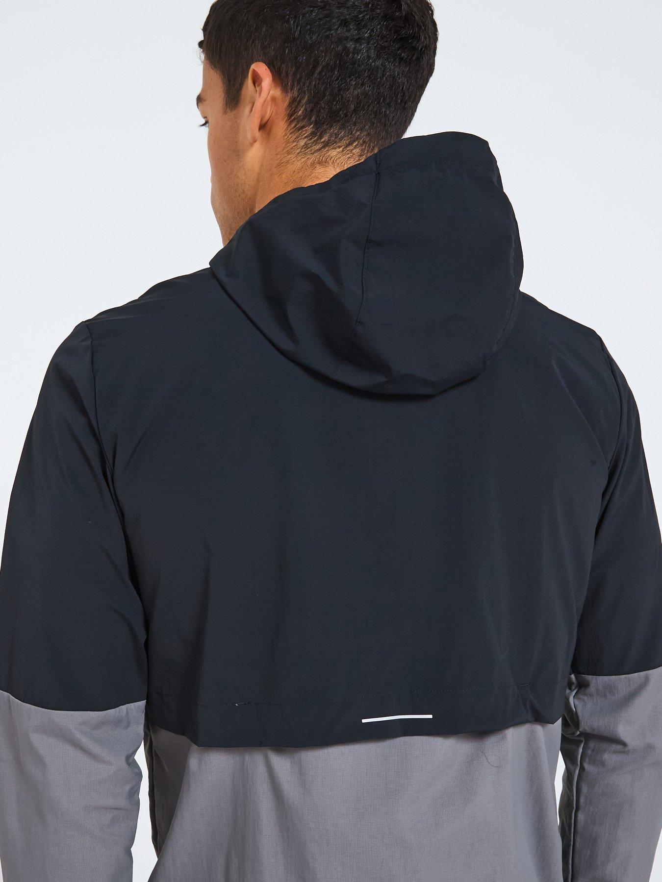 Image 4 of 6 of Columbia Men's Columbia Tech Nylon Hoodie - Black