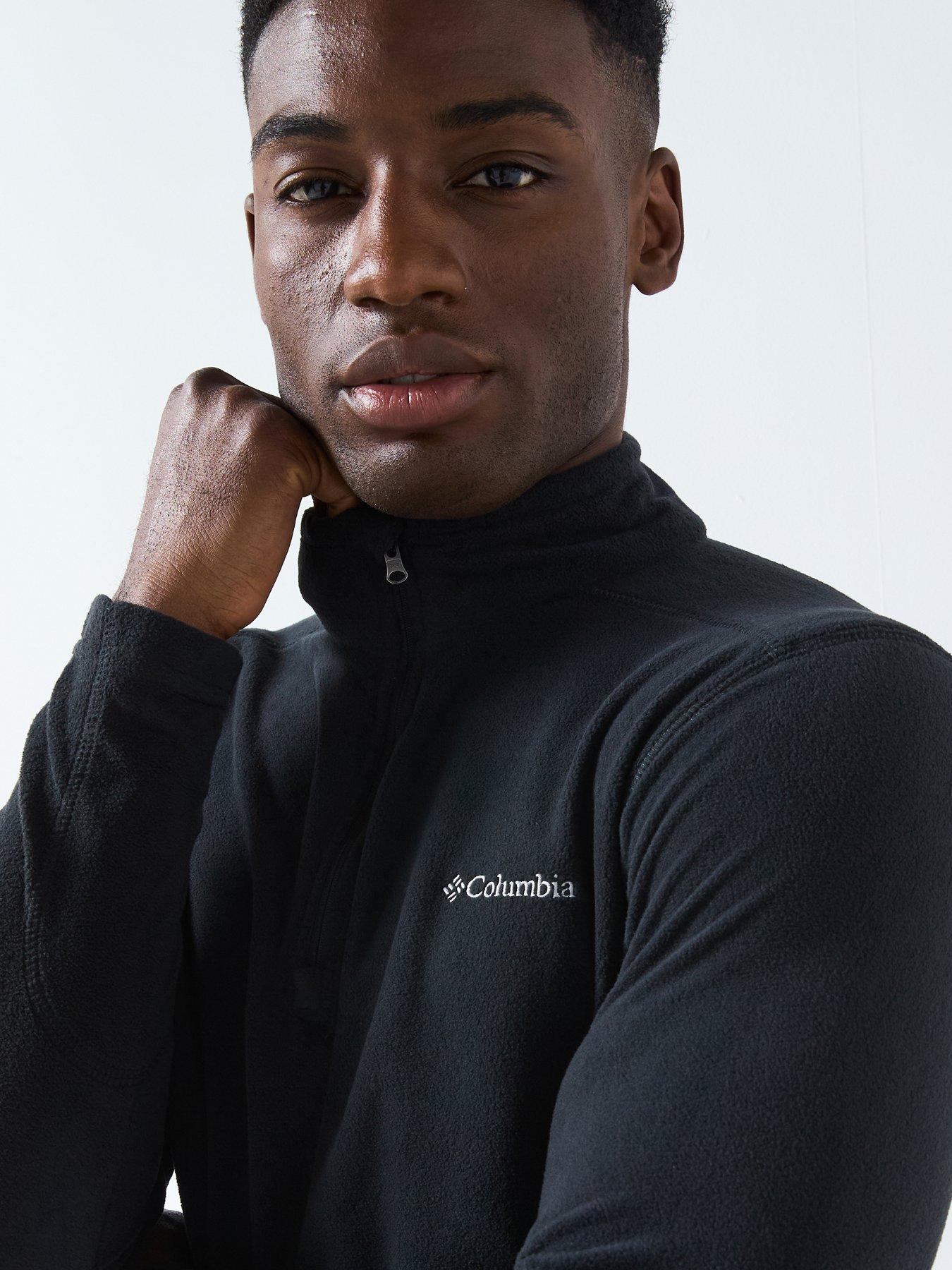 Image 4 of 4 of Columbia Men's Klamath Range 2 Half Zip Fleece- Black