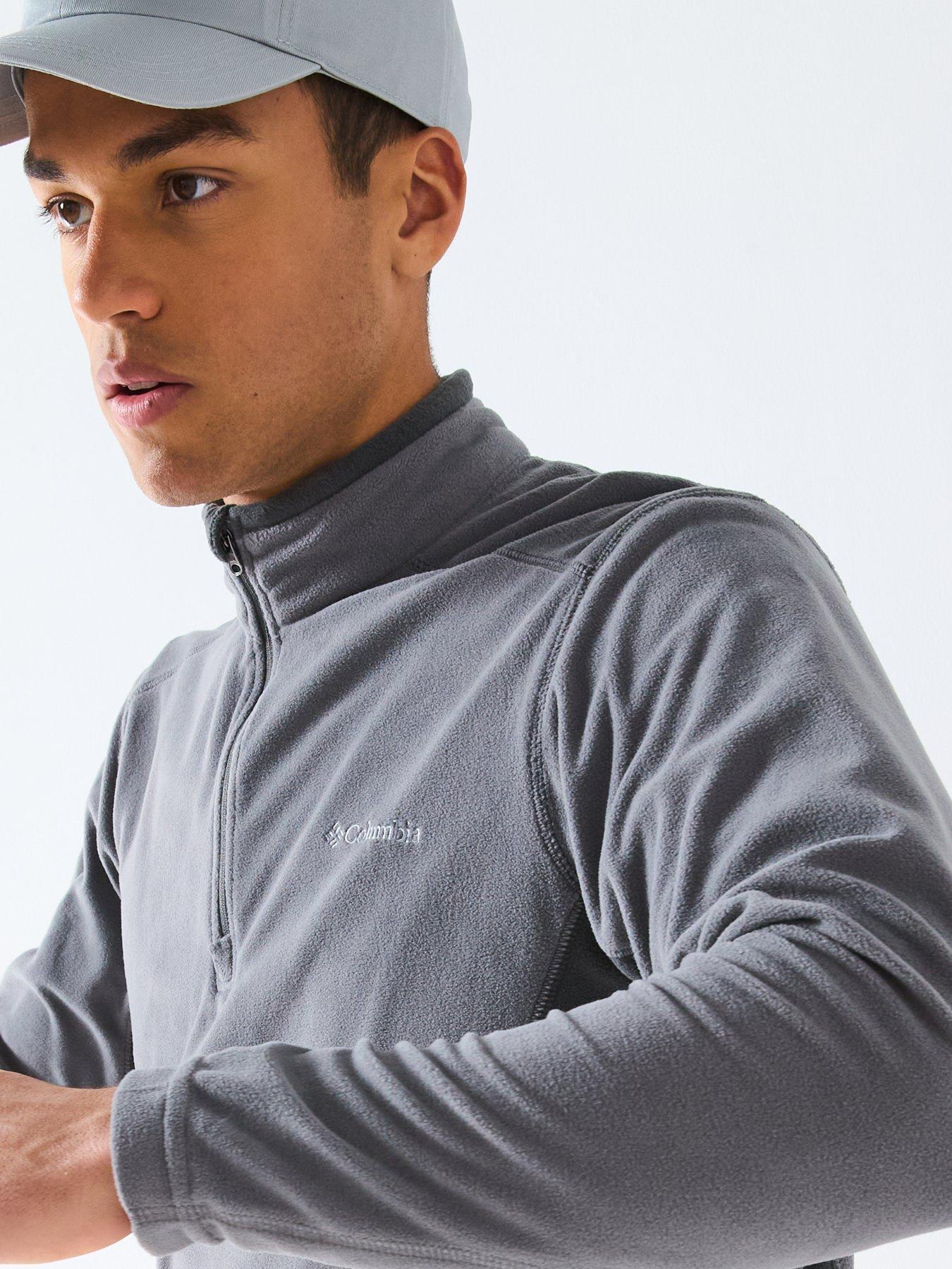 Image 4 of 6 of Columbia Men's Klamath Range 2 Half Zip Fleece - Grey
