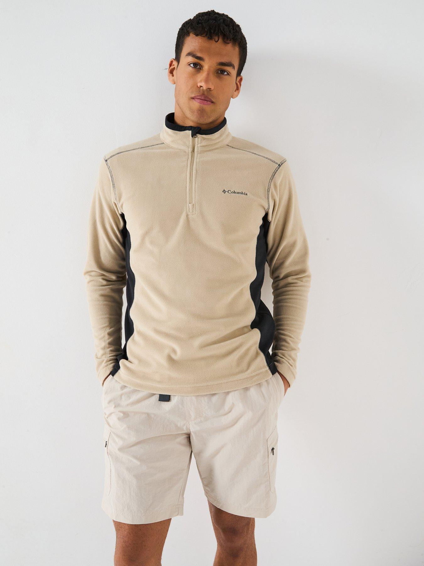 undefined Men's Klamath Range 2 Half Zip Fleece - Beige